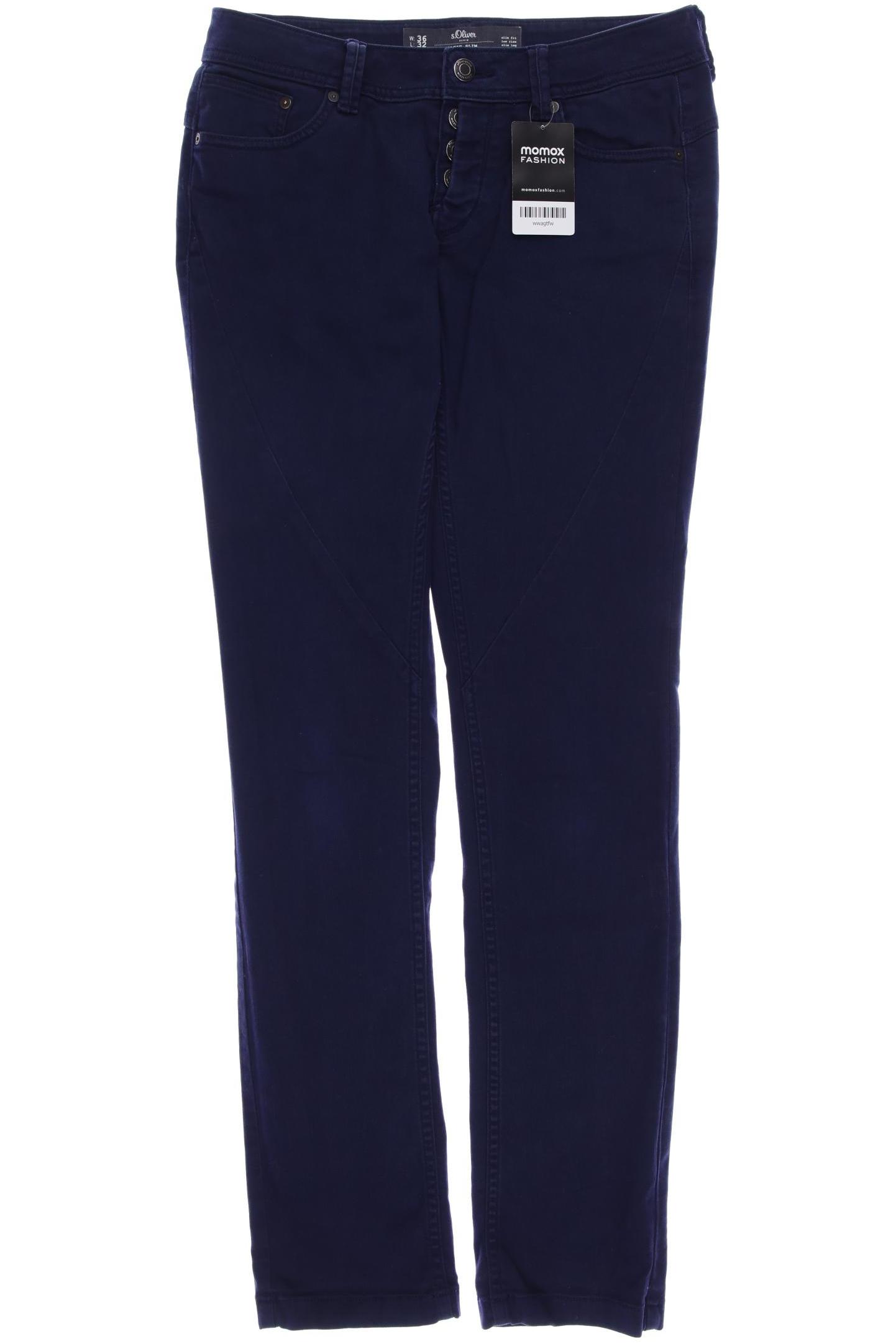 

s.Oliver Damen Jeans, marineblau