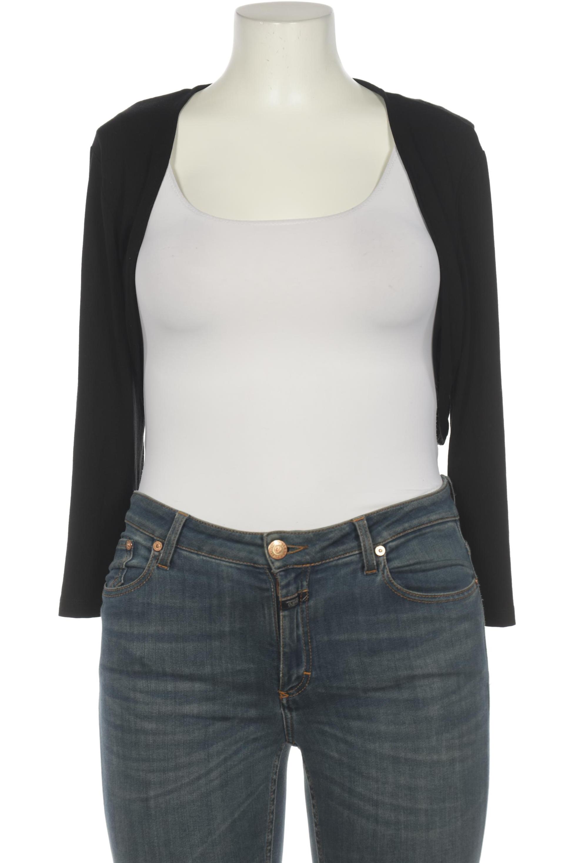 

s.Oliver Damen Strickjacke, schwarz, Gr. 44