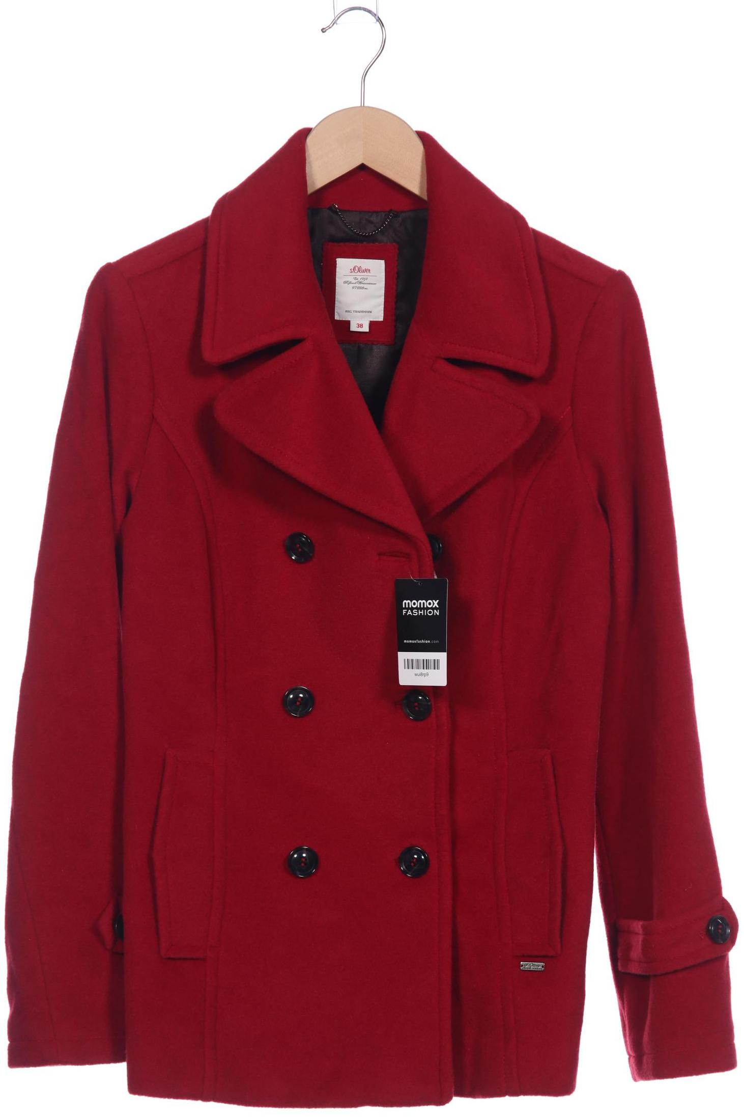

s.Oliver Damen Jacke, rot, Gr. 38