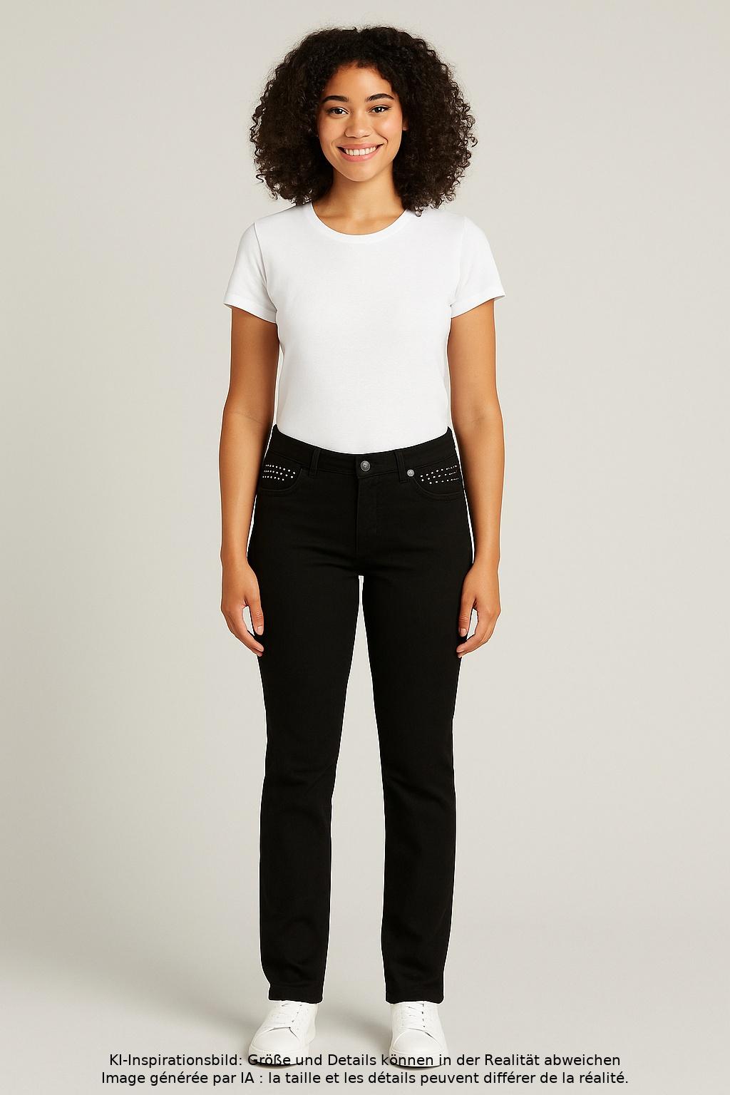 

s.Oliver Damen Jeans, schwarz, Gr. 28