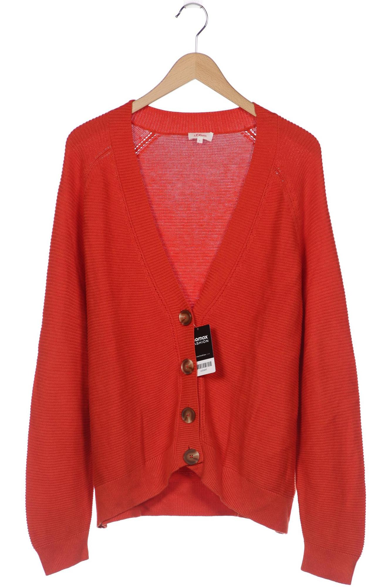 

s.Oliver Damen Strickjacke, orange