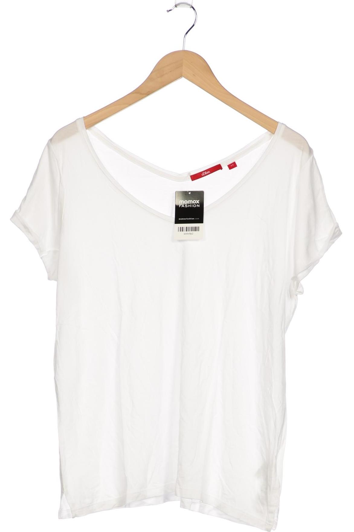 

s.Oliver Damen T-Shirt, weiß, Gr. 44
