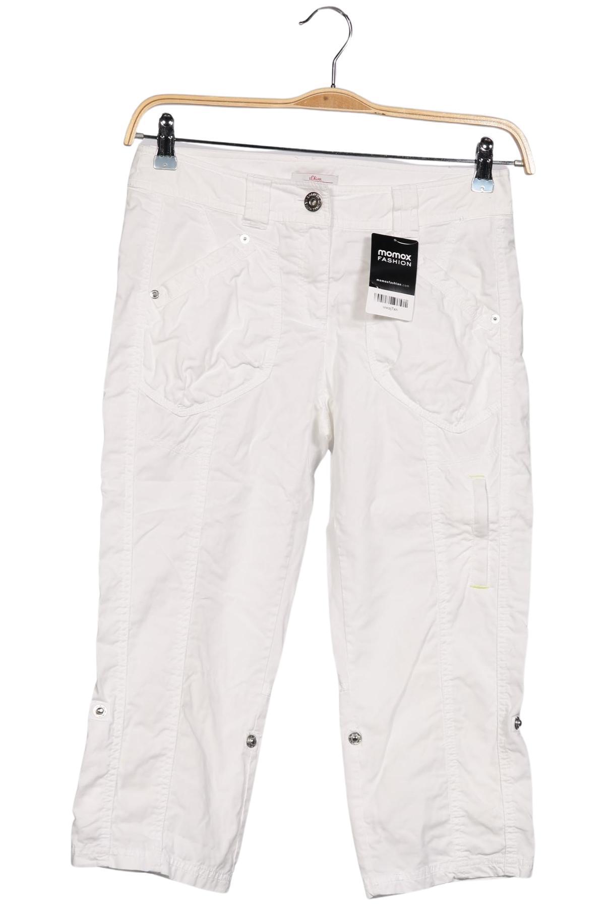 

s.Oliver Damen Shorts, weiß, Gr. 34