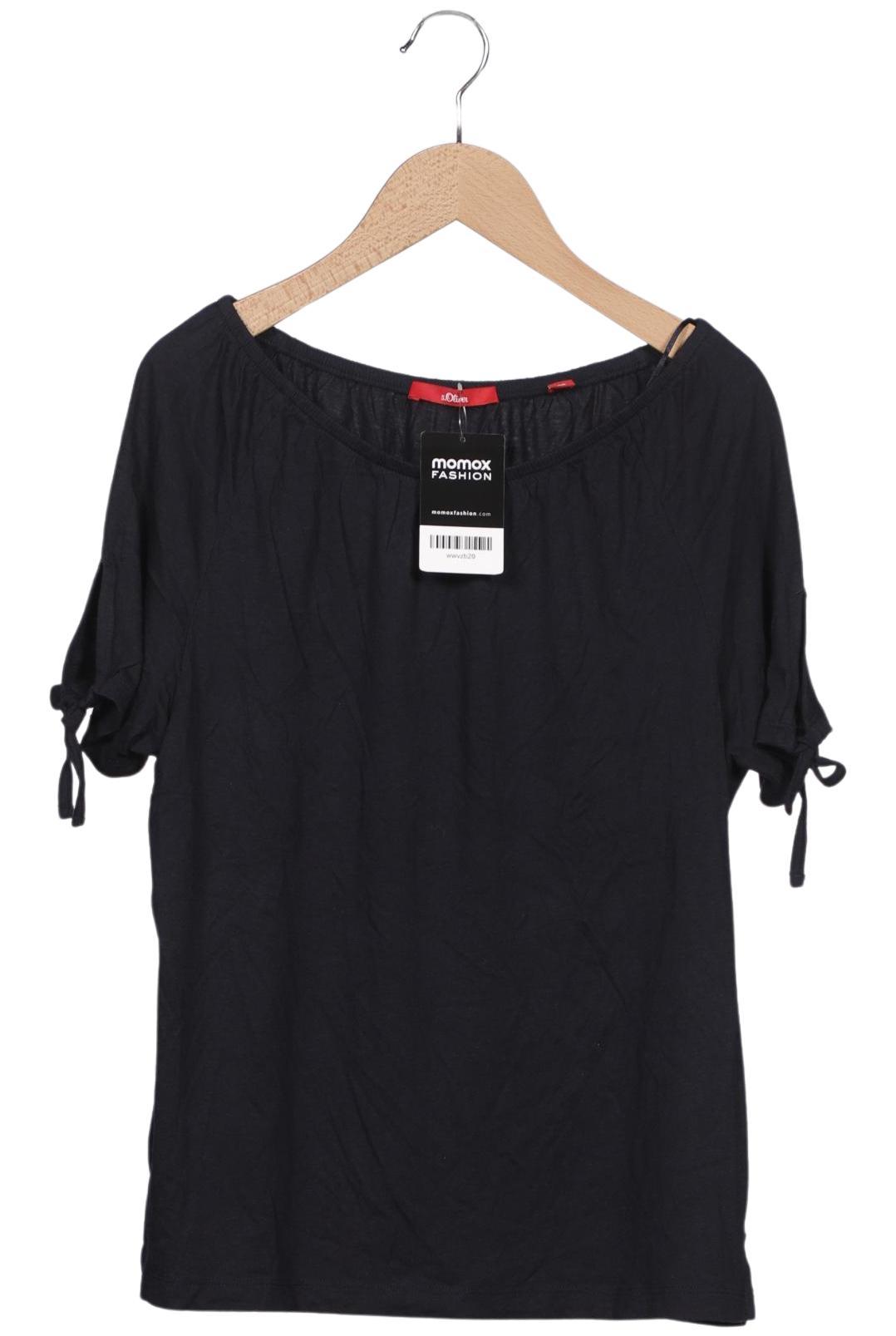 

s.Oliver Damen T-Shirt, marineblau, Gr. 36