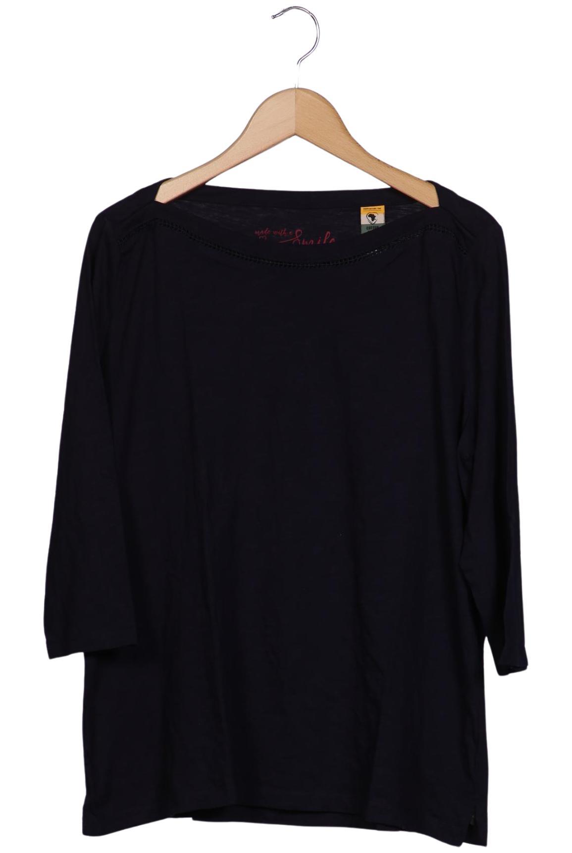 

s.Oliver Damen Langarmshirt, marineblau, Gr. 36