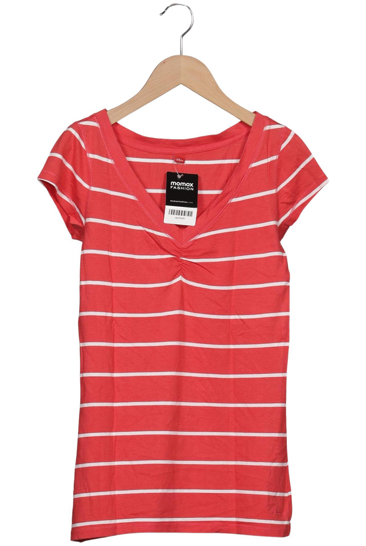 

s.Oliver Damen T-Shirt, rot, Gr. 36