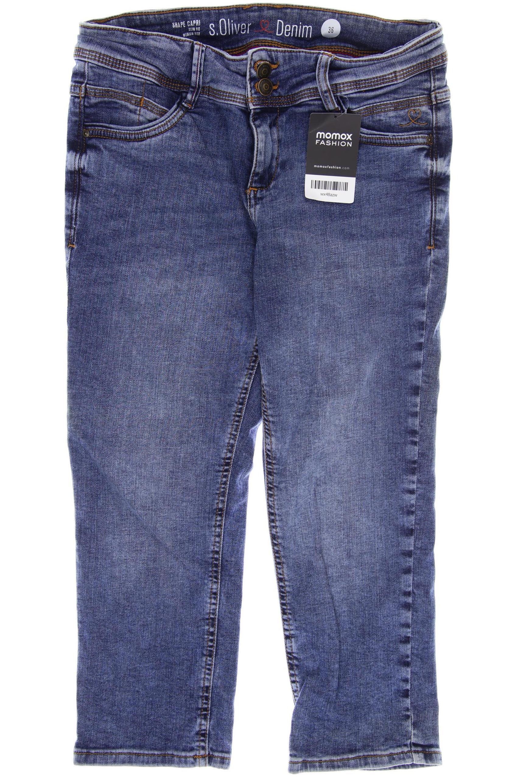 

s.Oliver Damen Jeans, blau