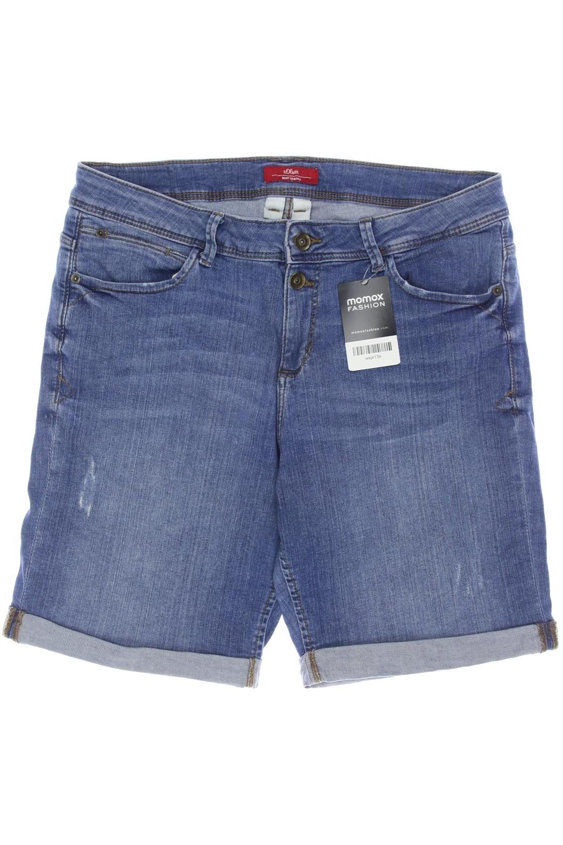 

s.Oliver Damen Shorts, blau, Gr. 32