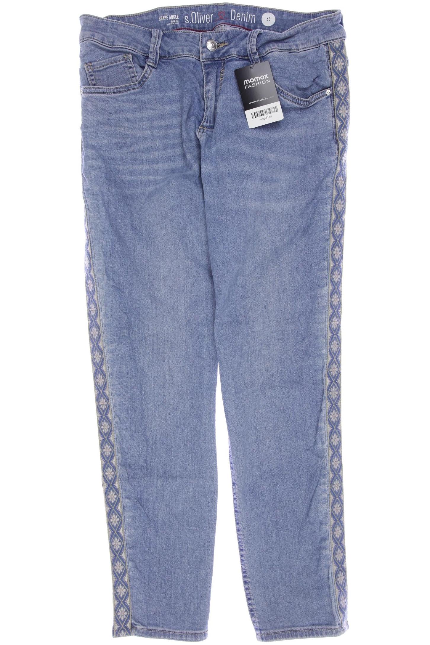 

s.Oliver Damen Jeans, blau, Gr. 38