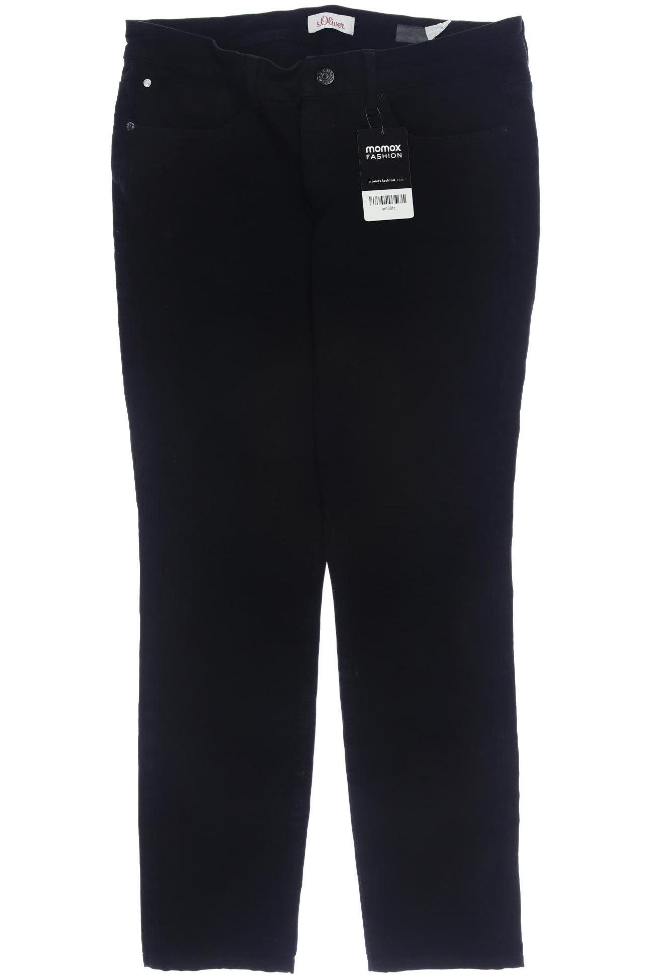 

s.Oliver Damen Jeans, schwarz, Gr. 40