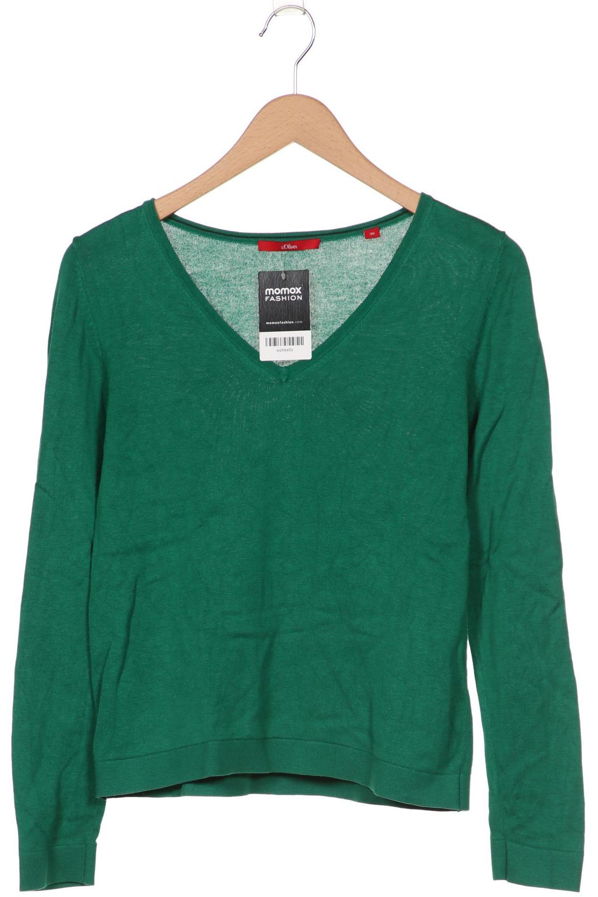 

s.Oliver Damen Pullover, grün