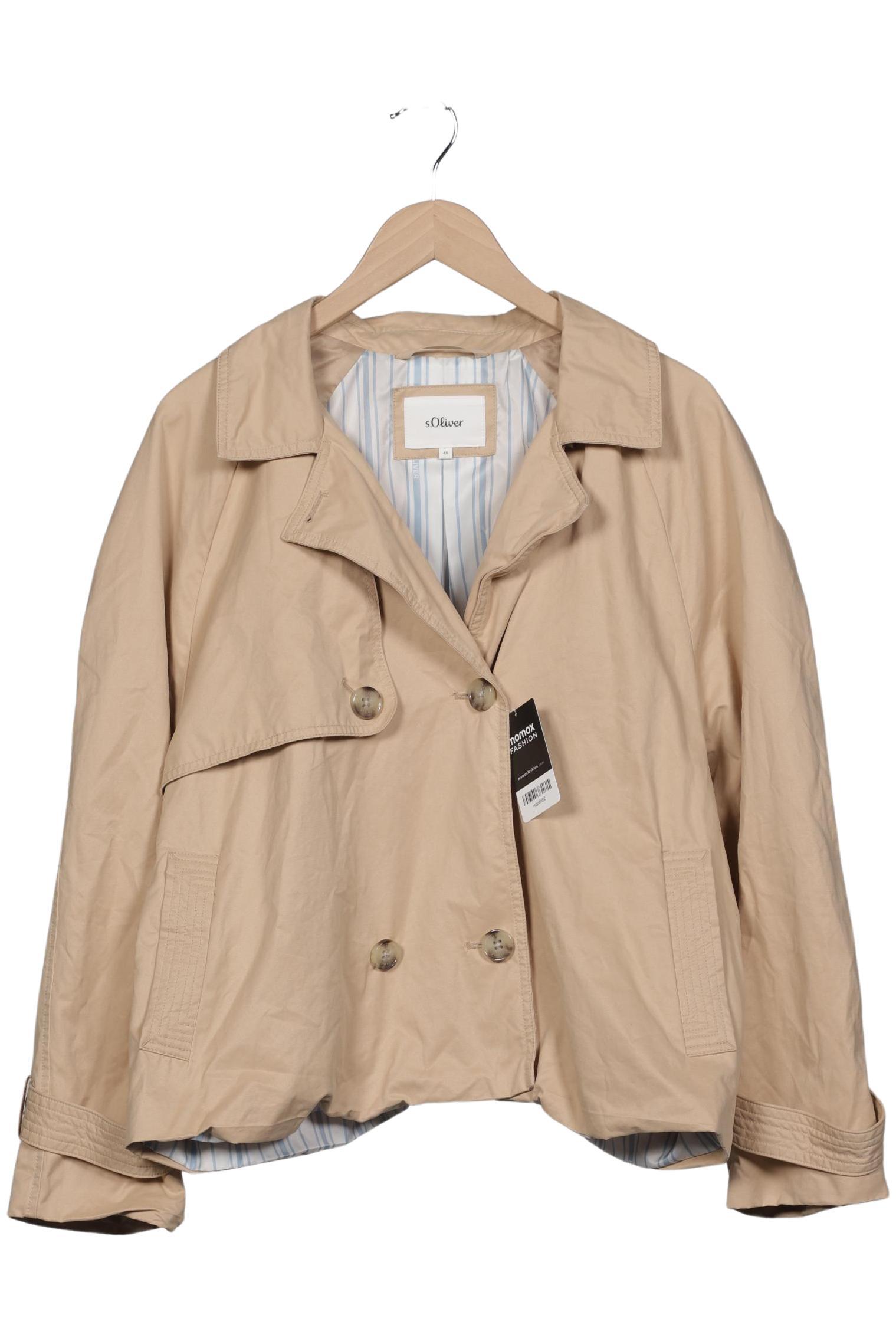

s.Oliver Damen Jacke, beige, Gr. 46