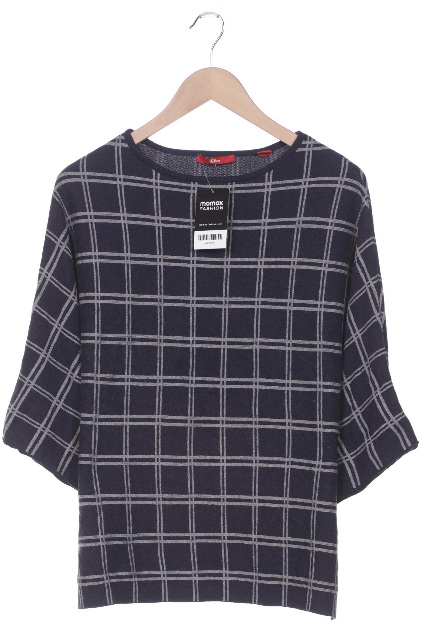 

s.Oliver Damen Pullover, marineblau