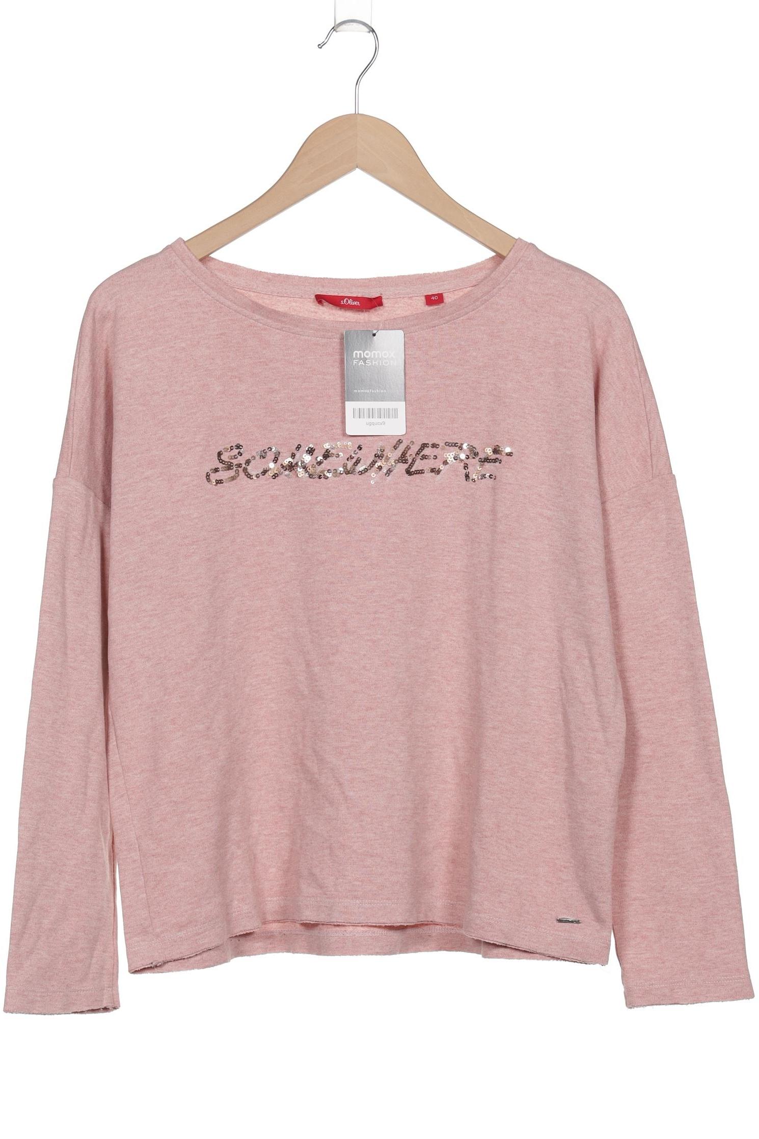 

s.Oliver Damen Sweatshirt, pink, Gr. 40