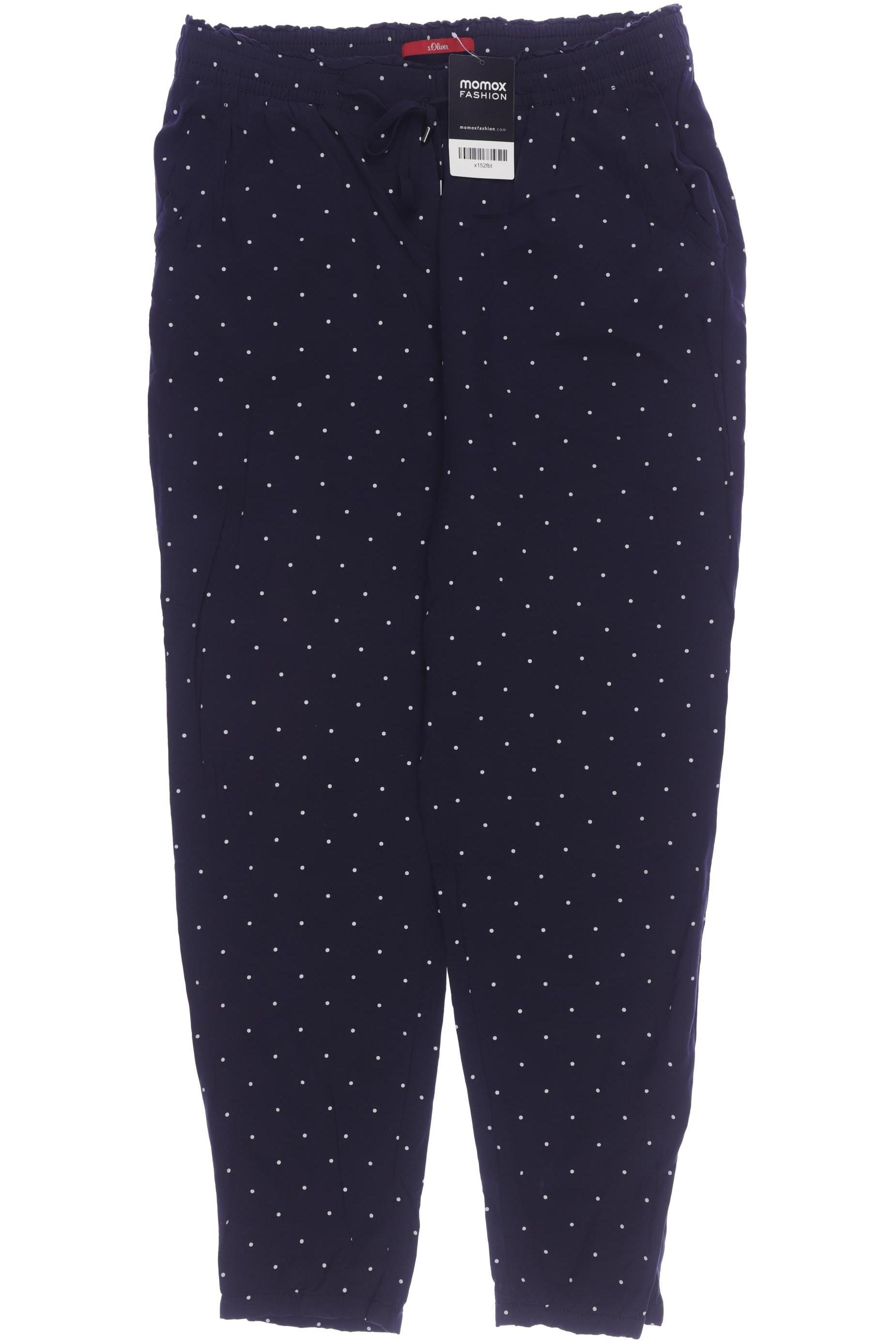

s.Oliver Damen Stoffhose, marineblau, Gr. 38