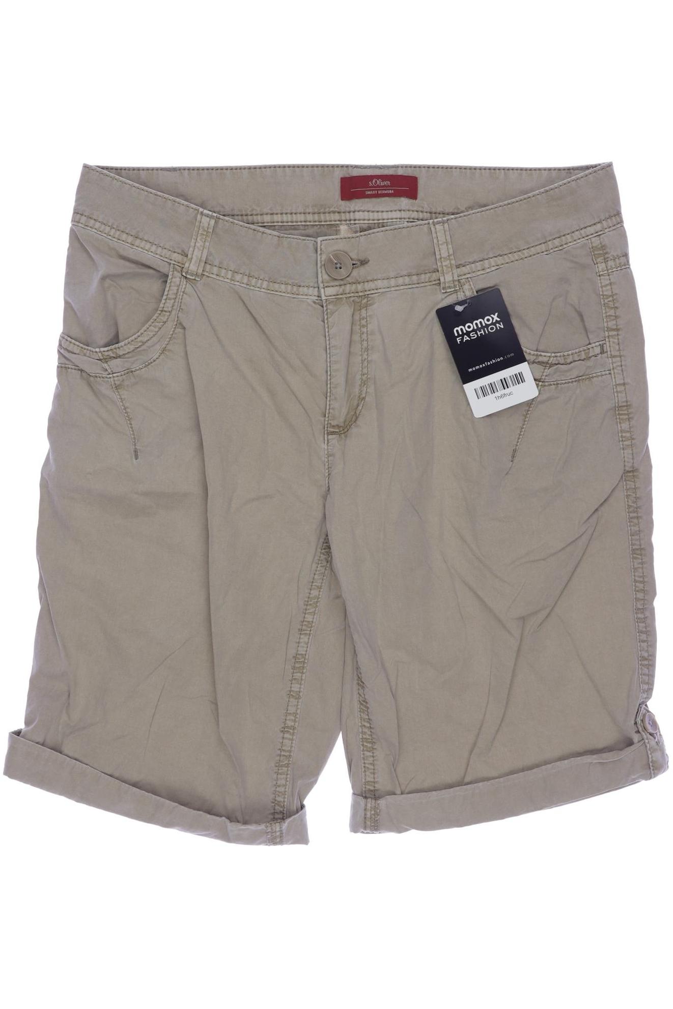 

s.Oliver Damen Shorts, beige, Gr. 36