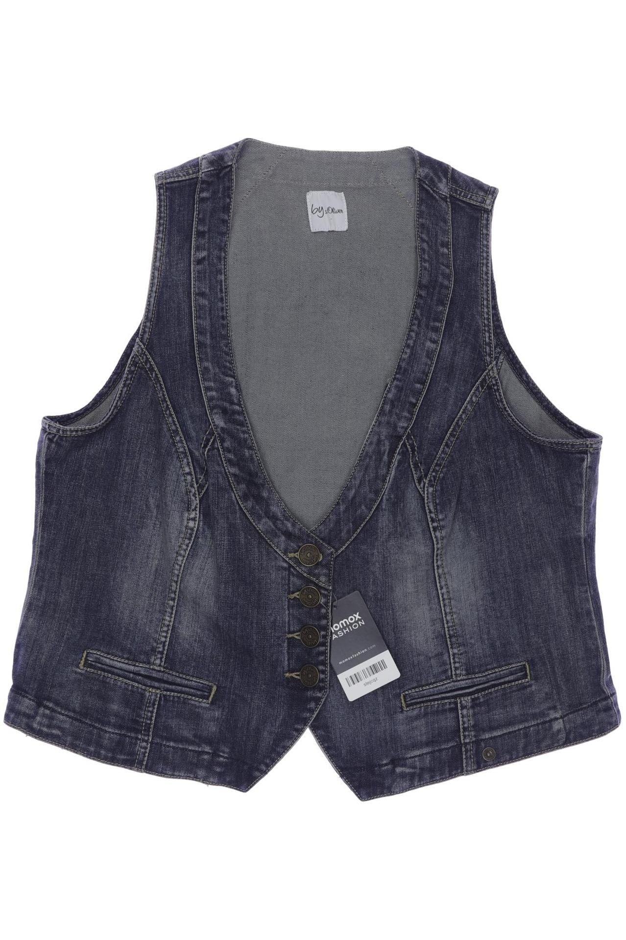 

s.Oliver Damen Weste, blau, Gr. 44
