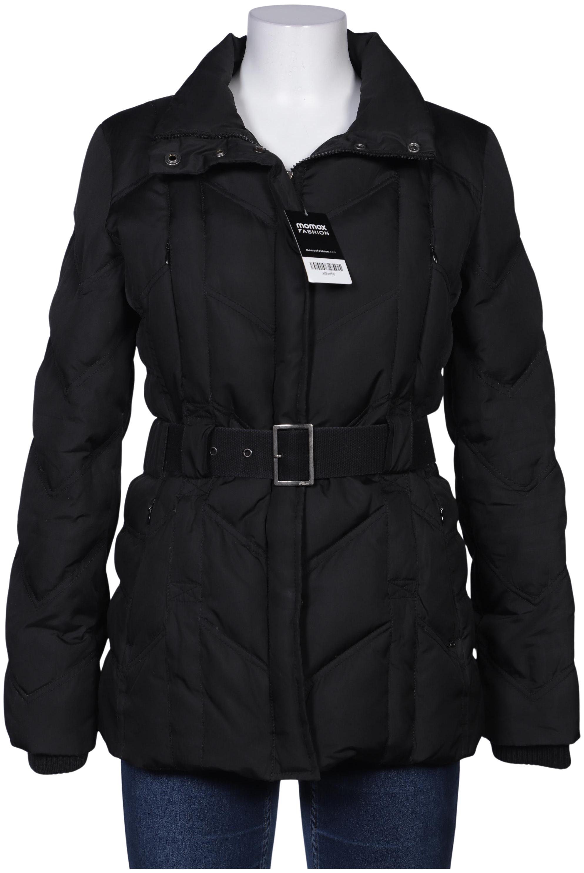 

s.Oliver Damen Jacke, schwarz, Gr. 40