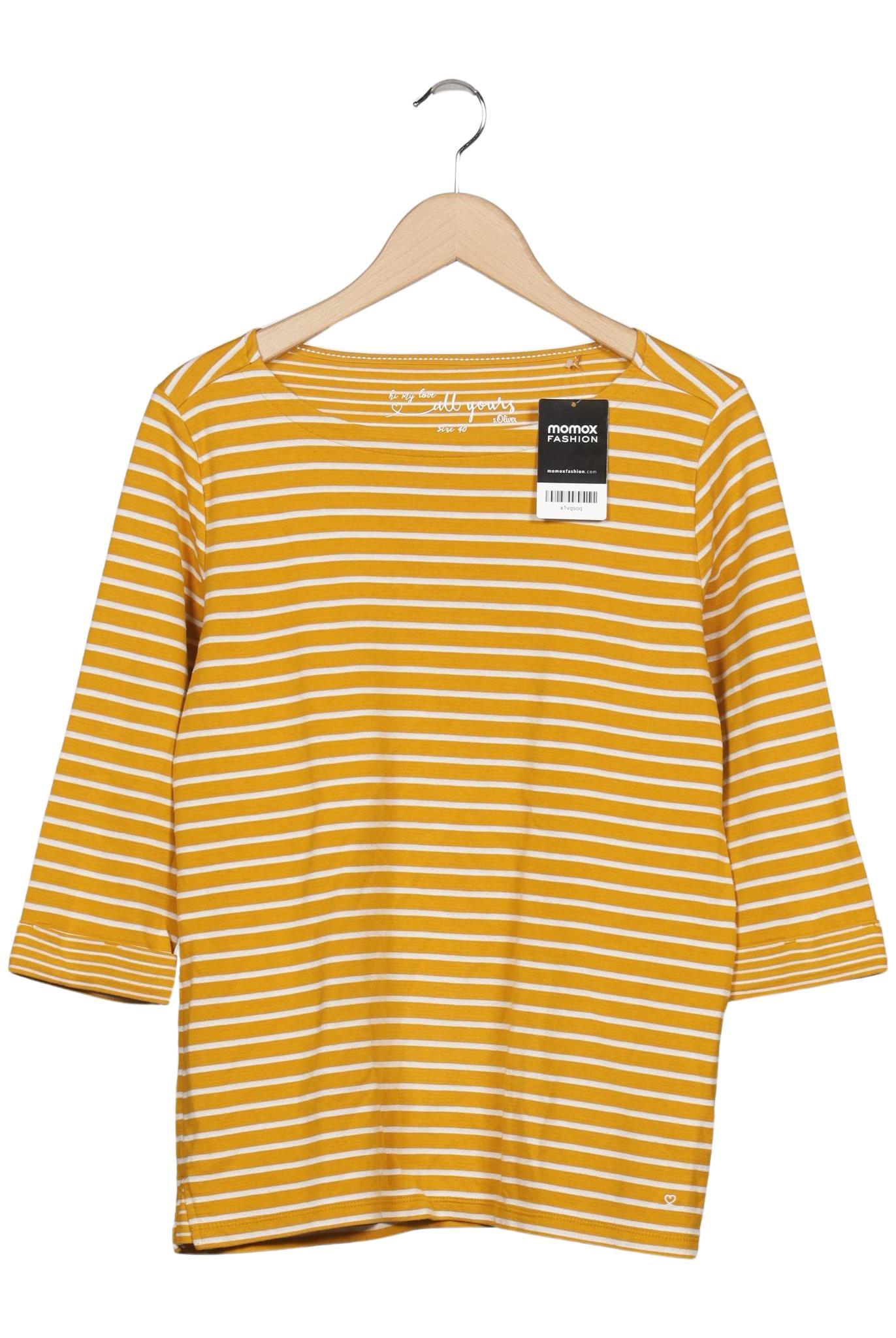 

s.Oliver Damen Langarmshirt, mehrfarbig, Gr. 40