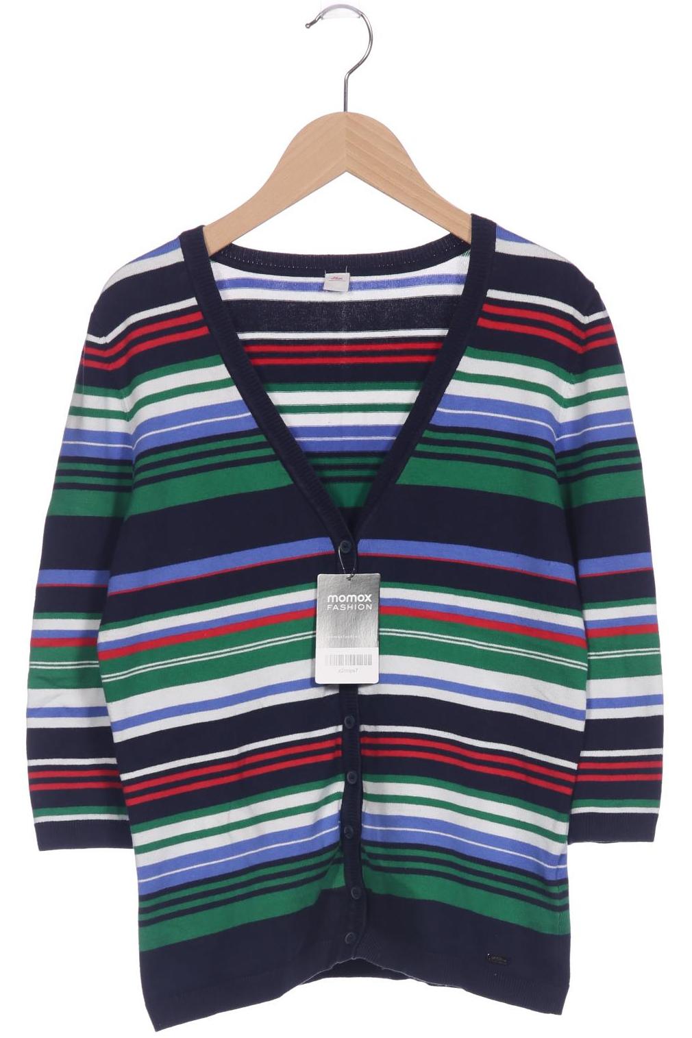 

s.Oliver Damen Strickjacke, mehrfarbig, Gr. 38