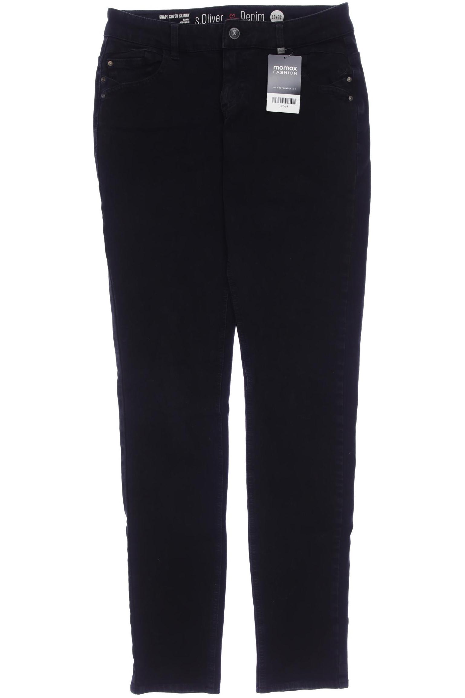 

s.Oliver Damen Jeans, schwarz, Gr. 36