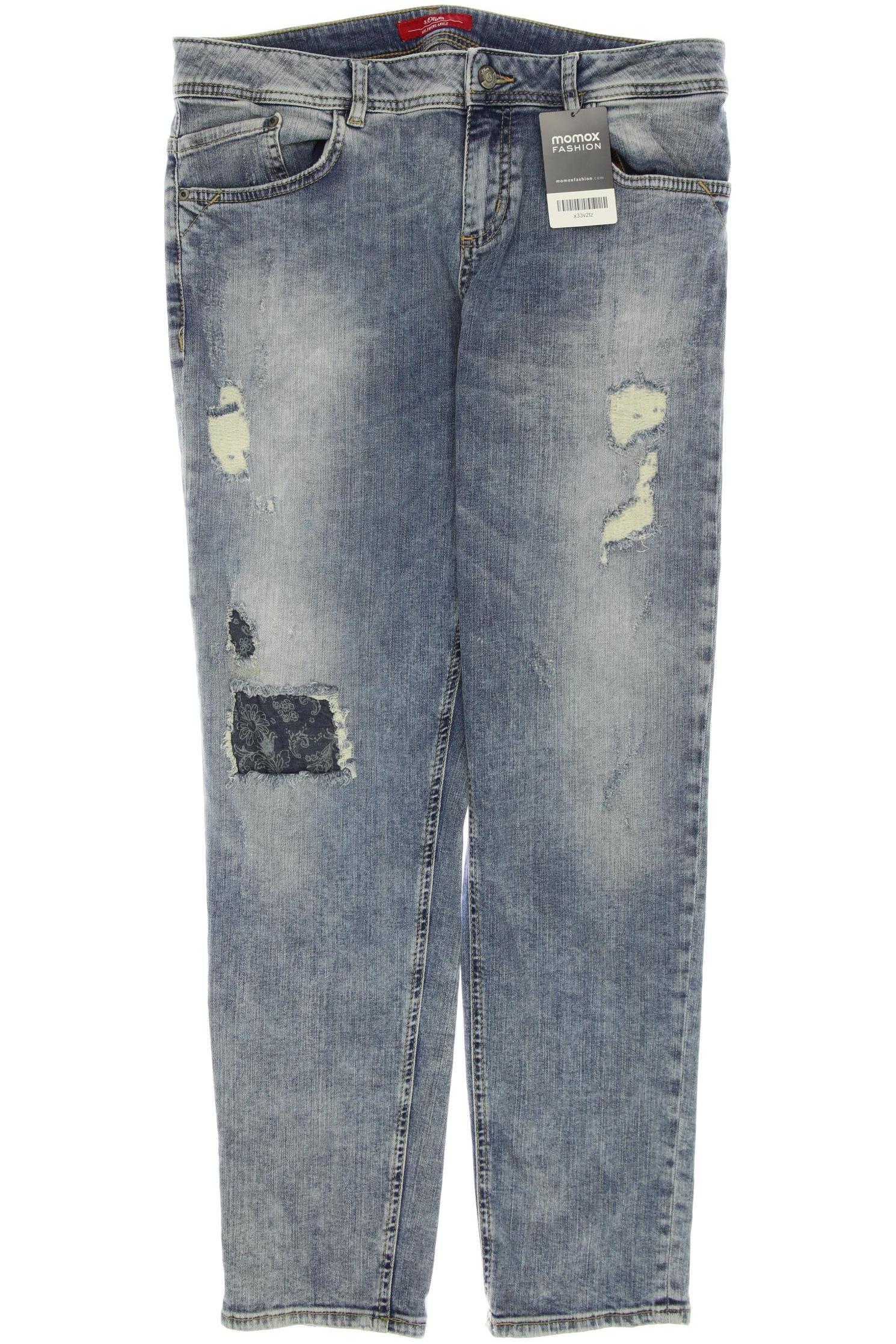 

s.Oliver Damen Jeans, blau