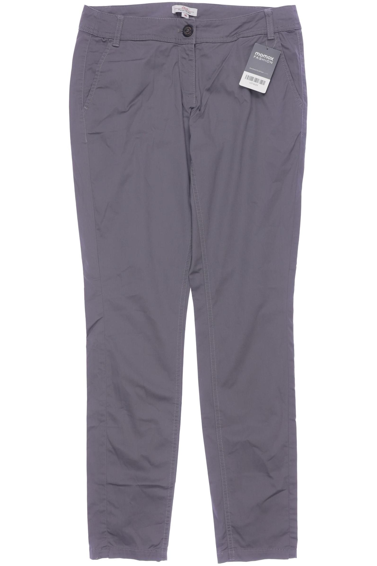 

s.Oliver Damen Stoffhose, grau, Gr. 36