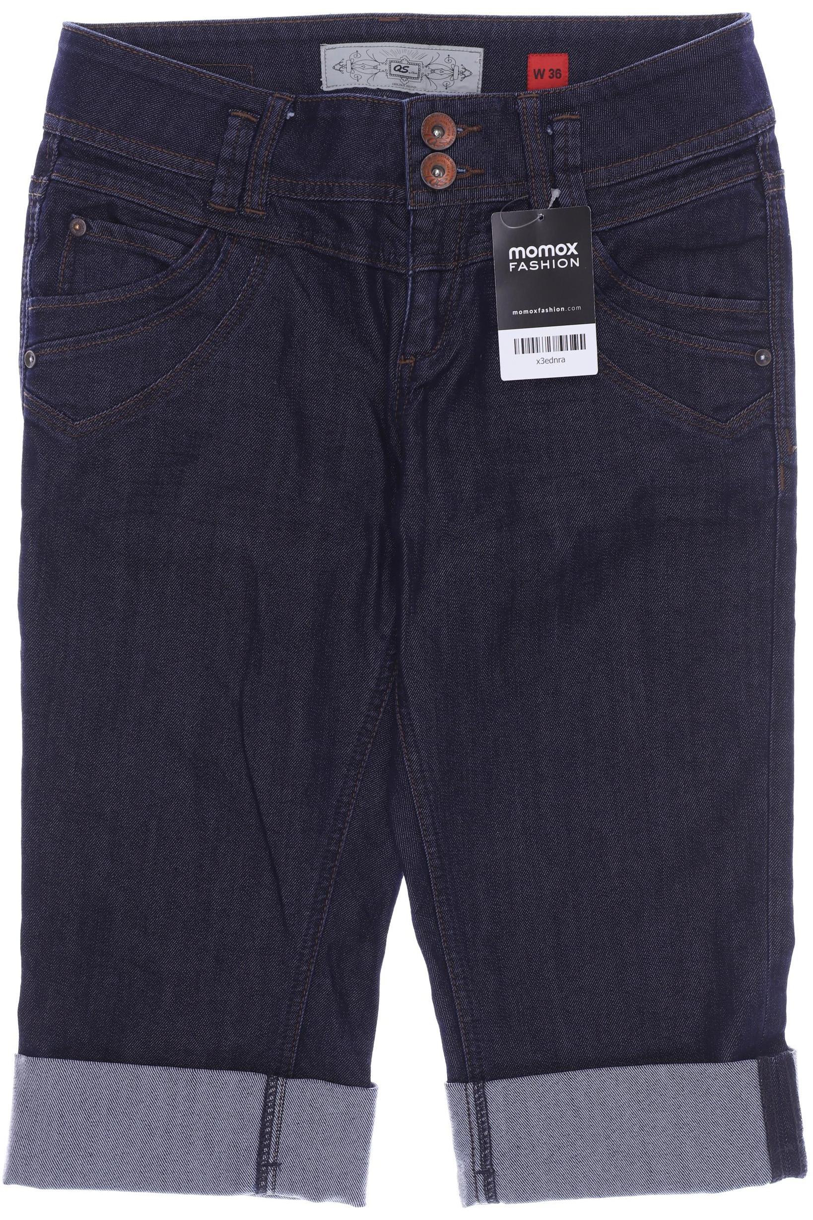 

s.Oliver Damen Shorts, marineblau