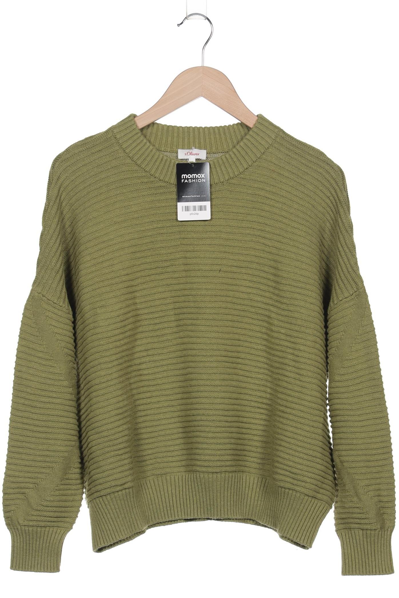 

s.Oliver Damen Pullover, grün, Gr. 42