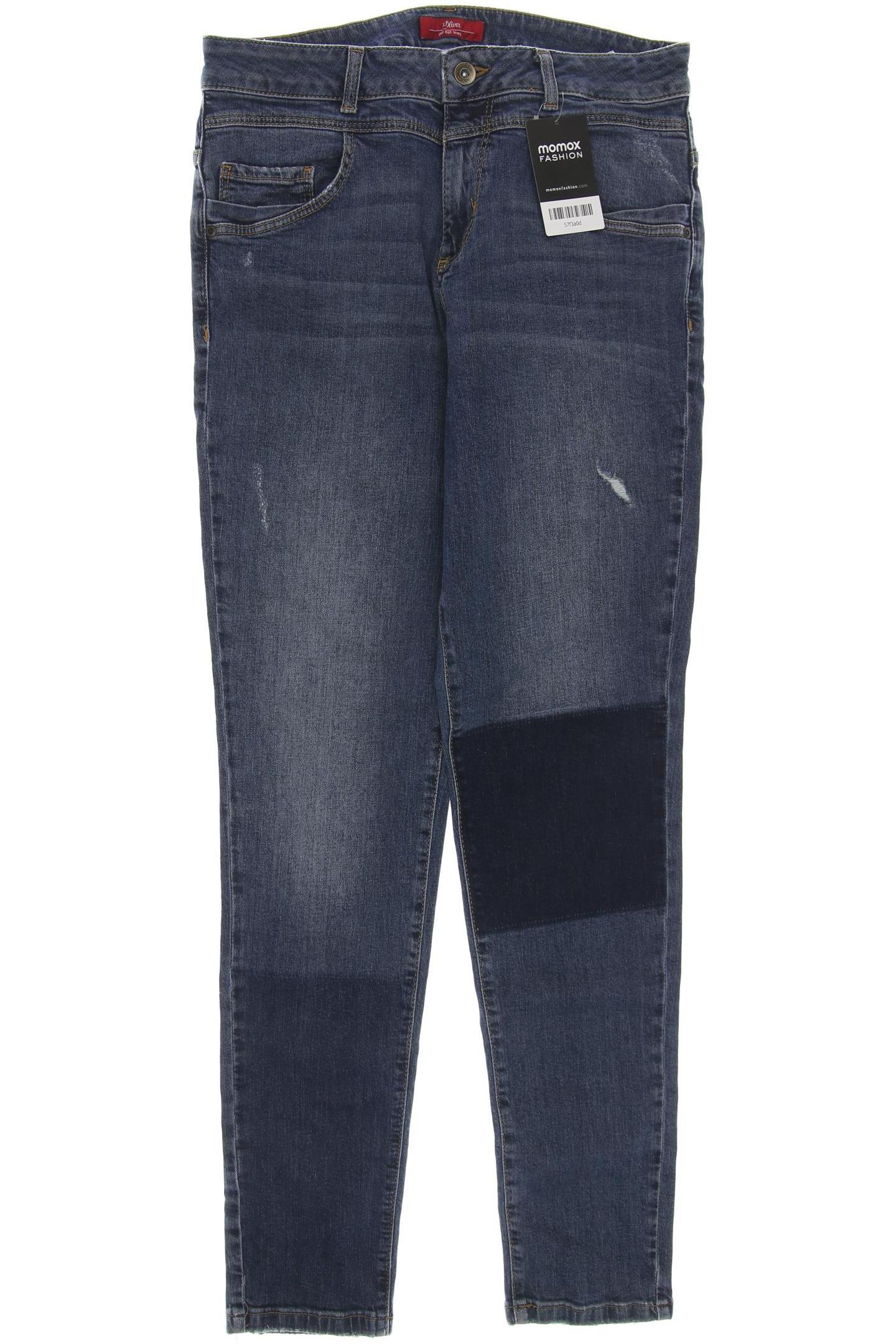 

s.Oliver Damen Jeans, marineblau