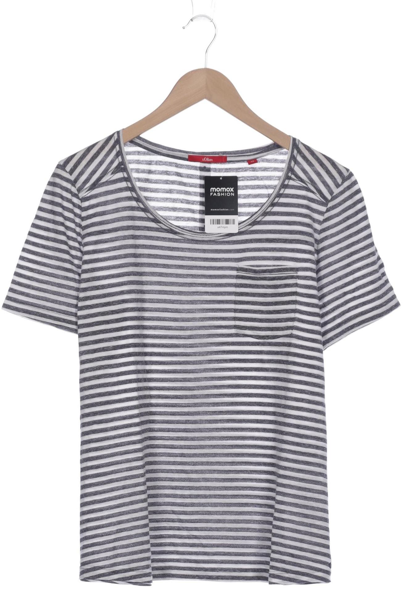 

s.Oliver Damen T-Shirt, grau, Gr. 46