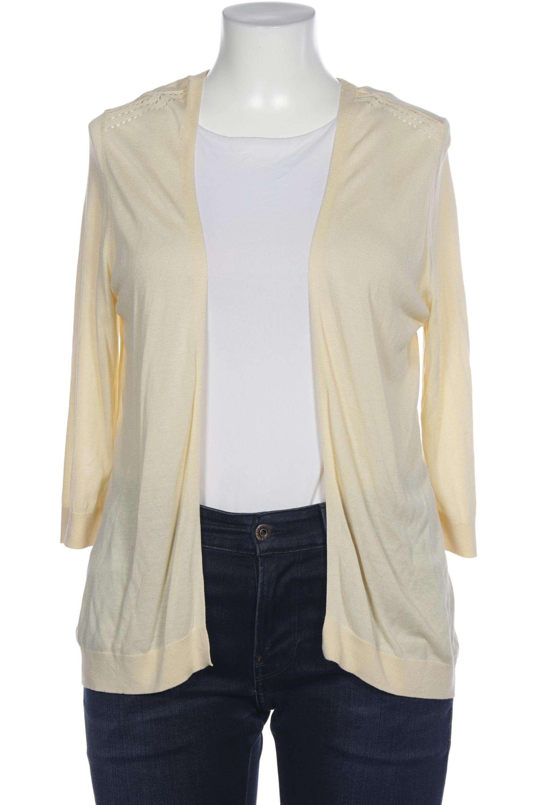 

s.Oliver Damen Strickjacke, gelb, Gr. 46