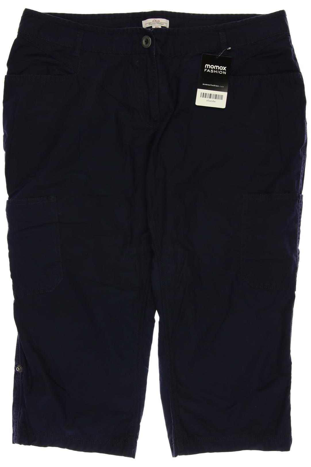 

s.Oliver Damen Stoffhose, marineblau