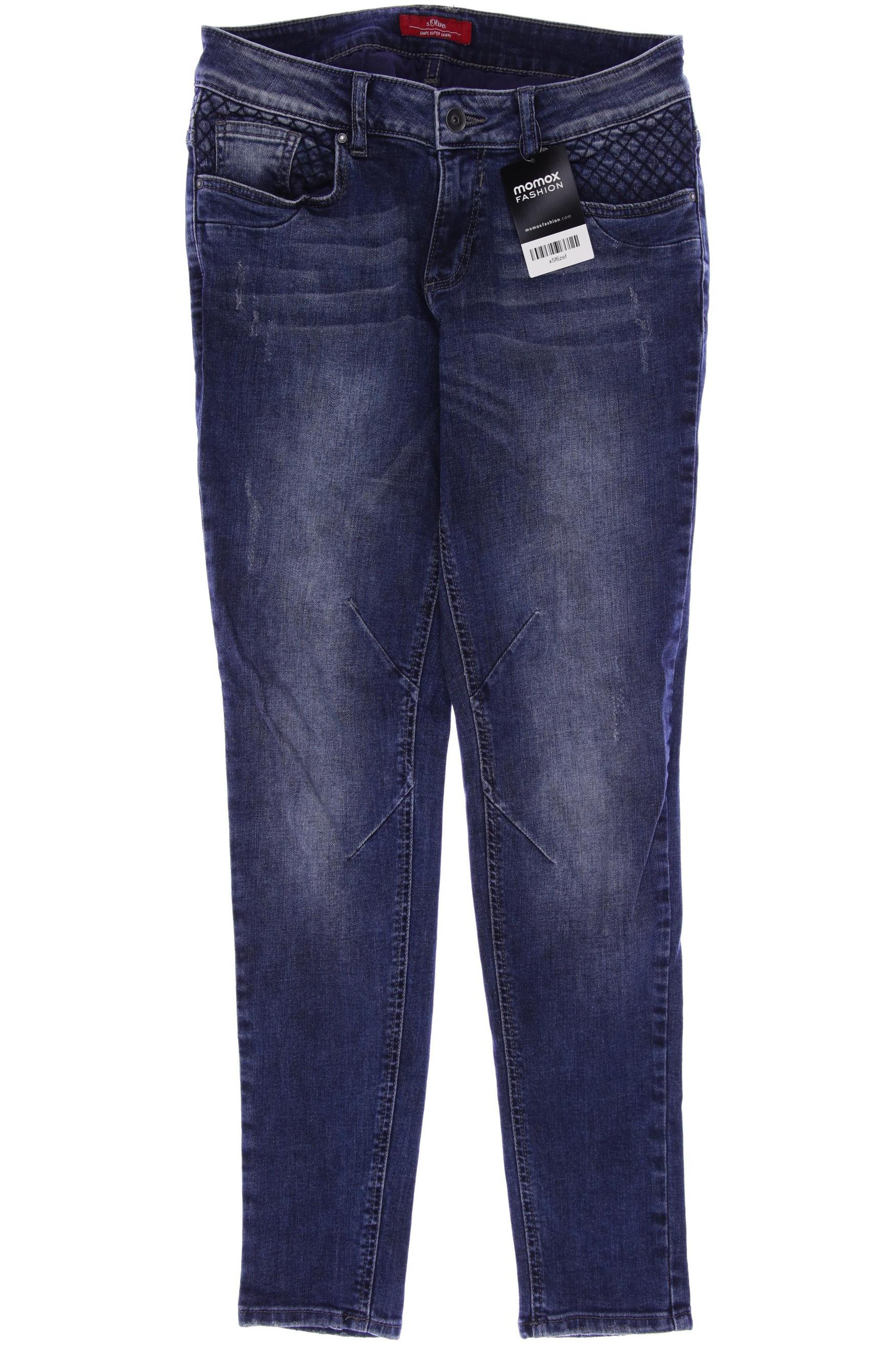 

s.Oliver Damen Jeans, blau