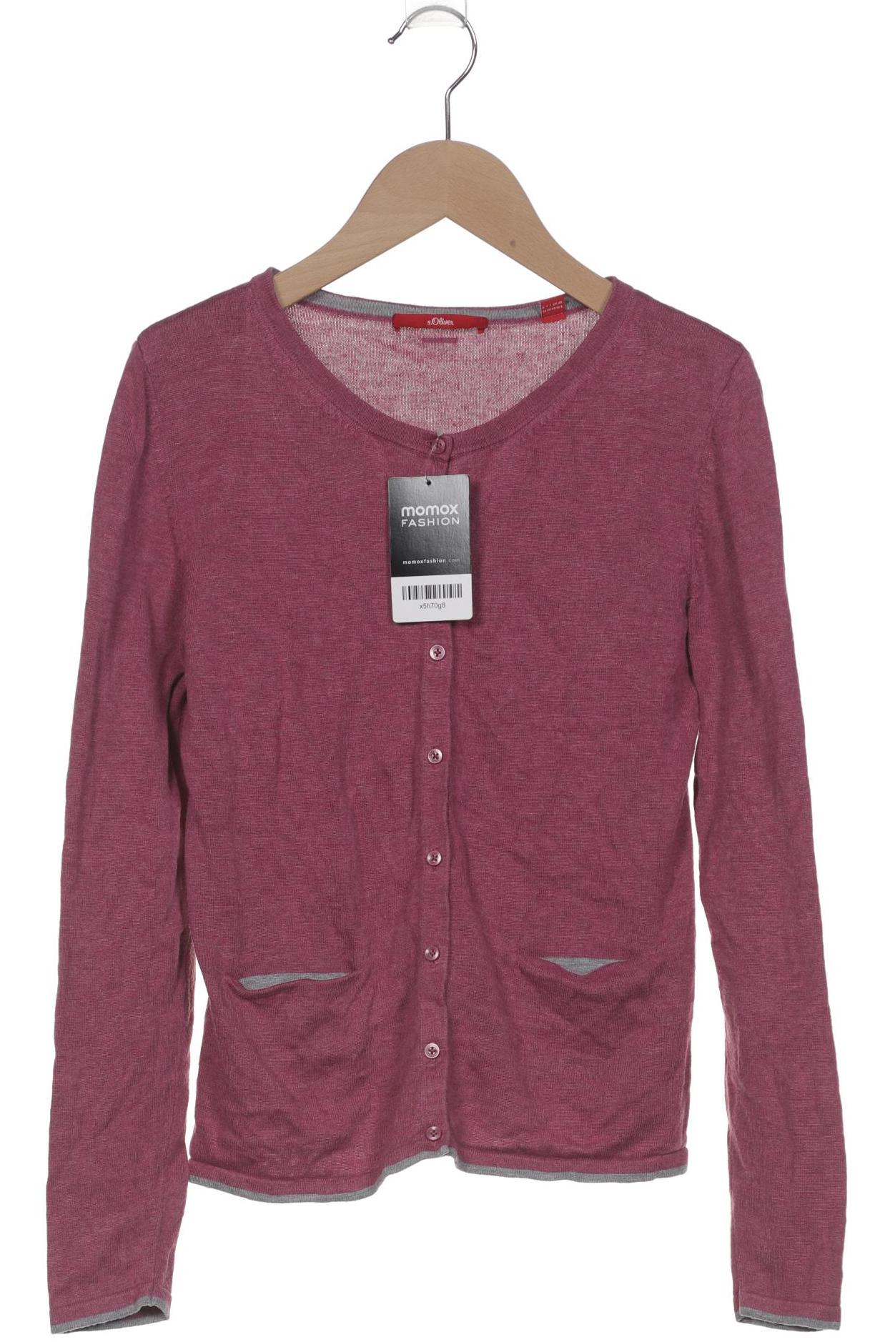

s.Oliver Damen Strickjacke, pink, Gr. 36