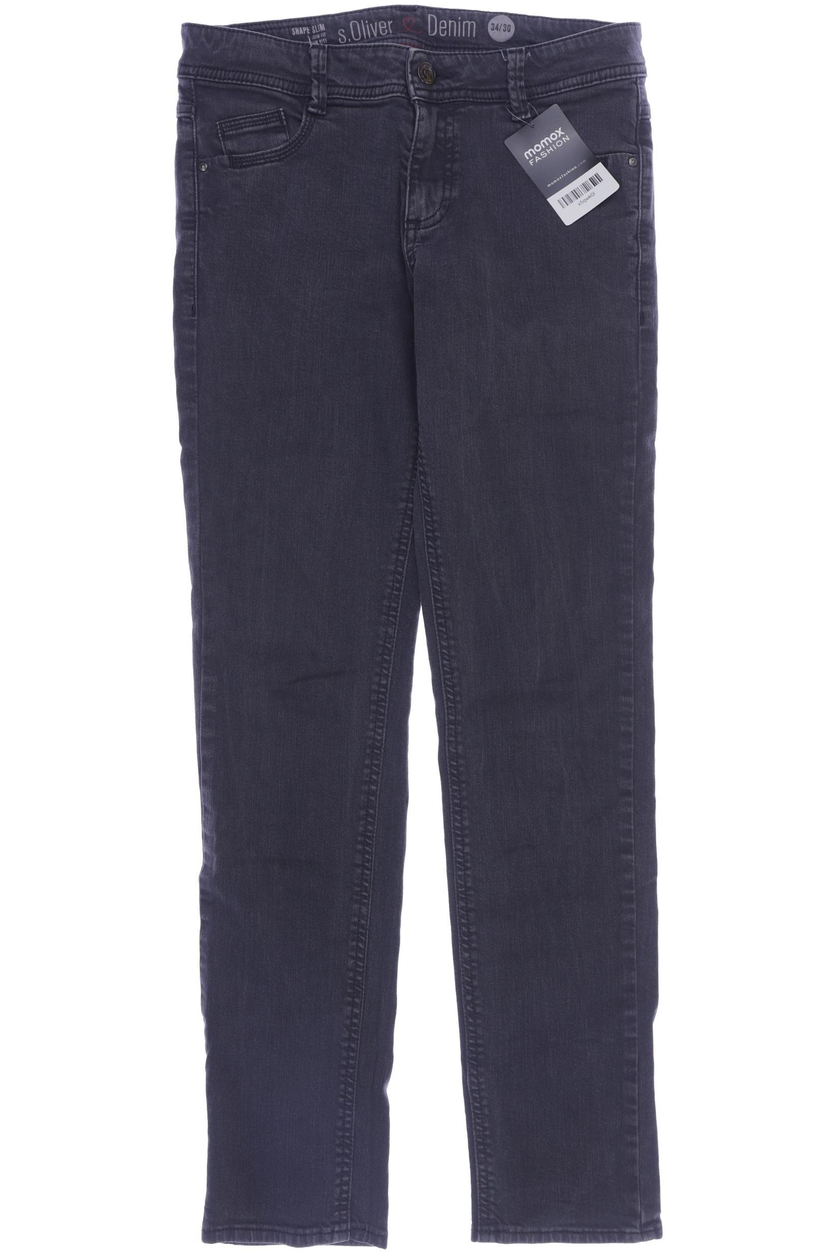 

s.Oliver Damen Jeans, grau