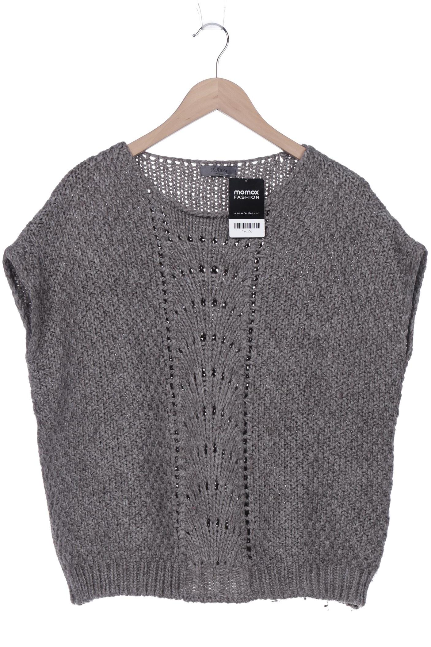 

s.Oliver Damen Pullover, grau, Gr. 36