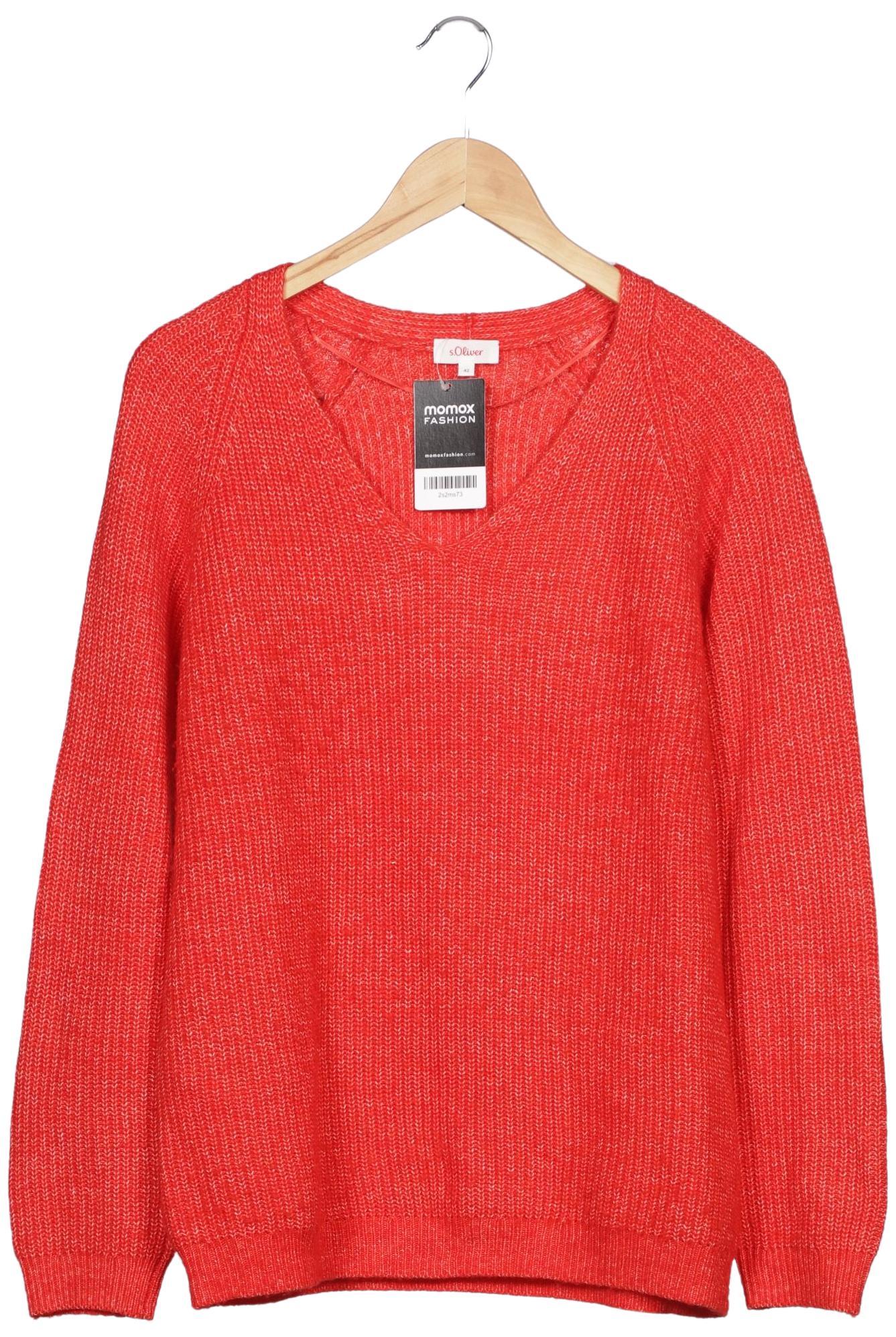 

s.Oliver Damen Pullover, rot, Gr. 42