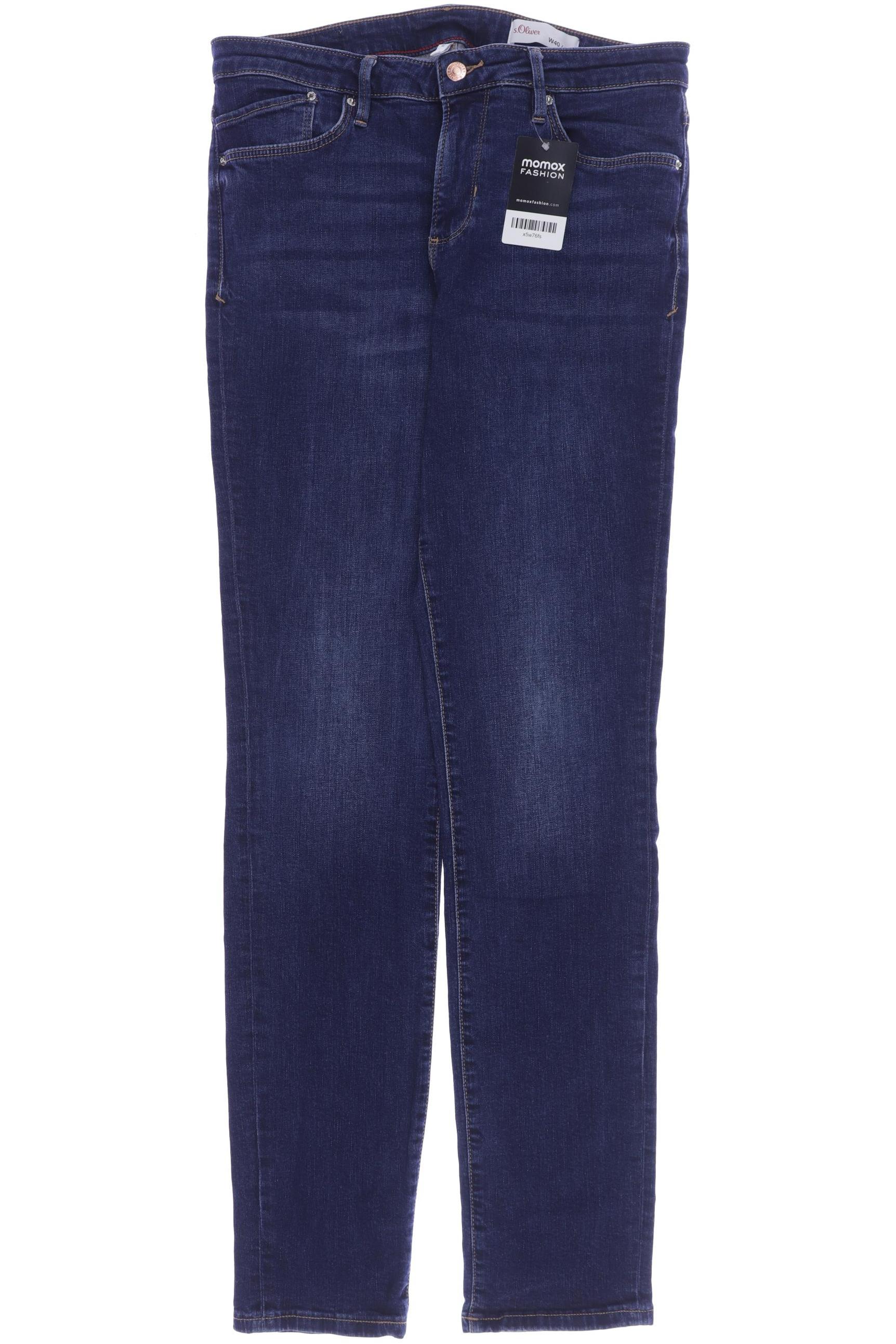 

s.Oliver Damen Jeans, blau