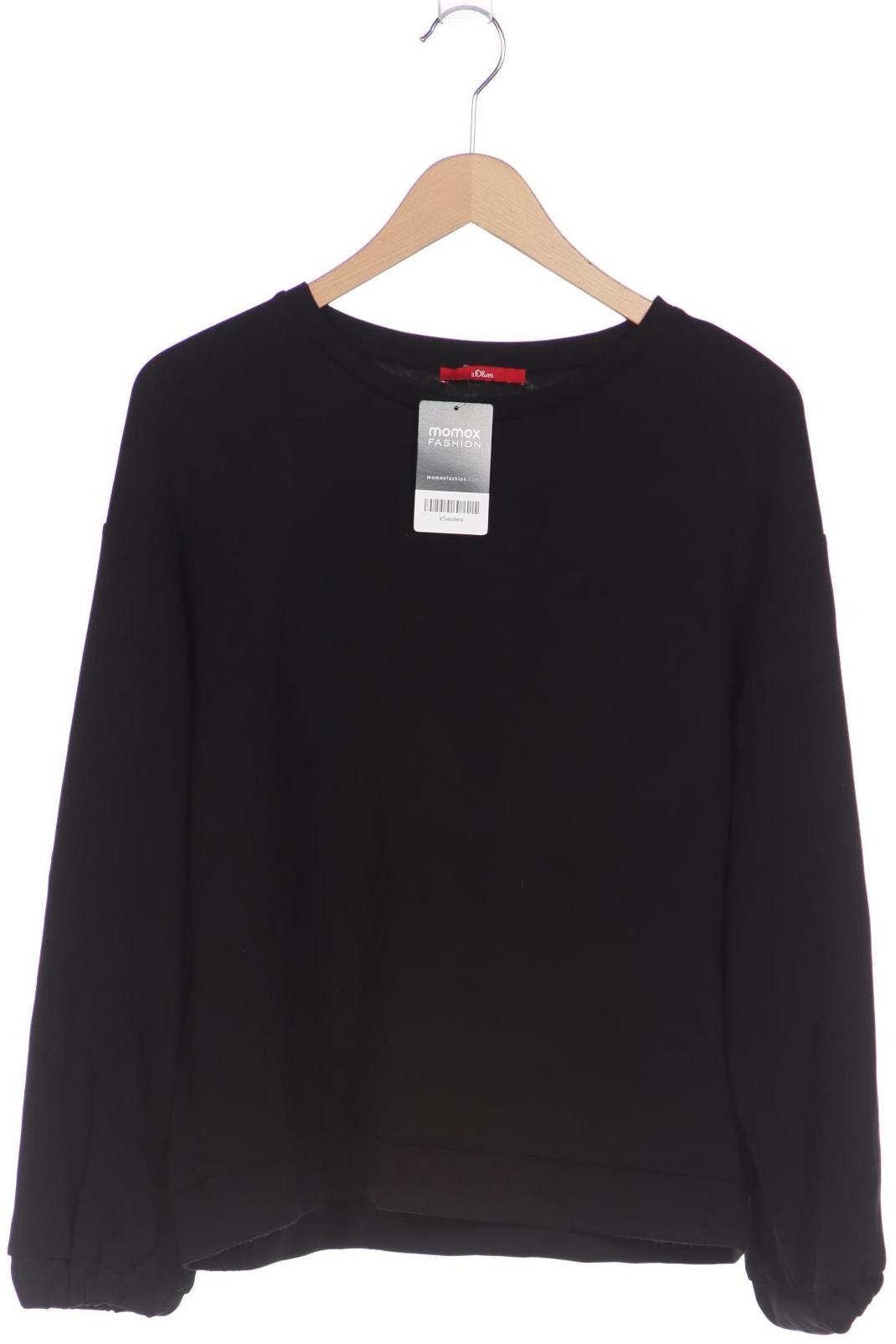 

s.Oliver Damen Sweatshirt, schwarz
