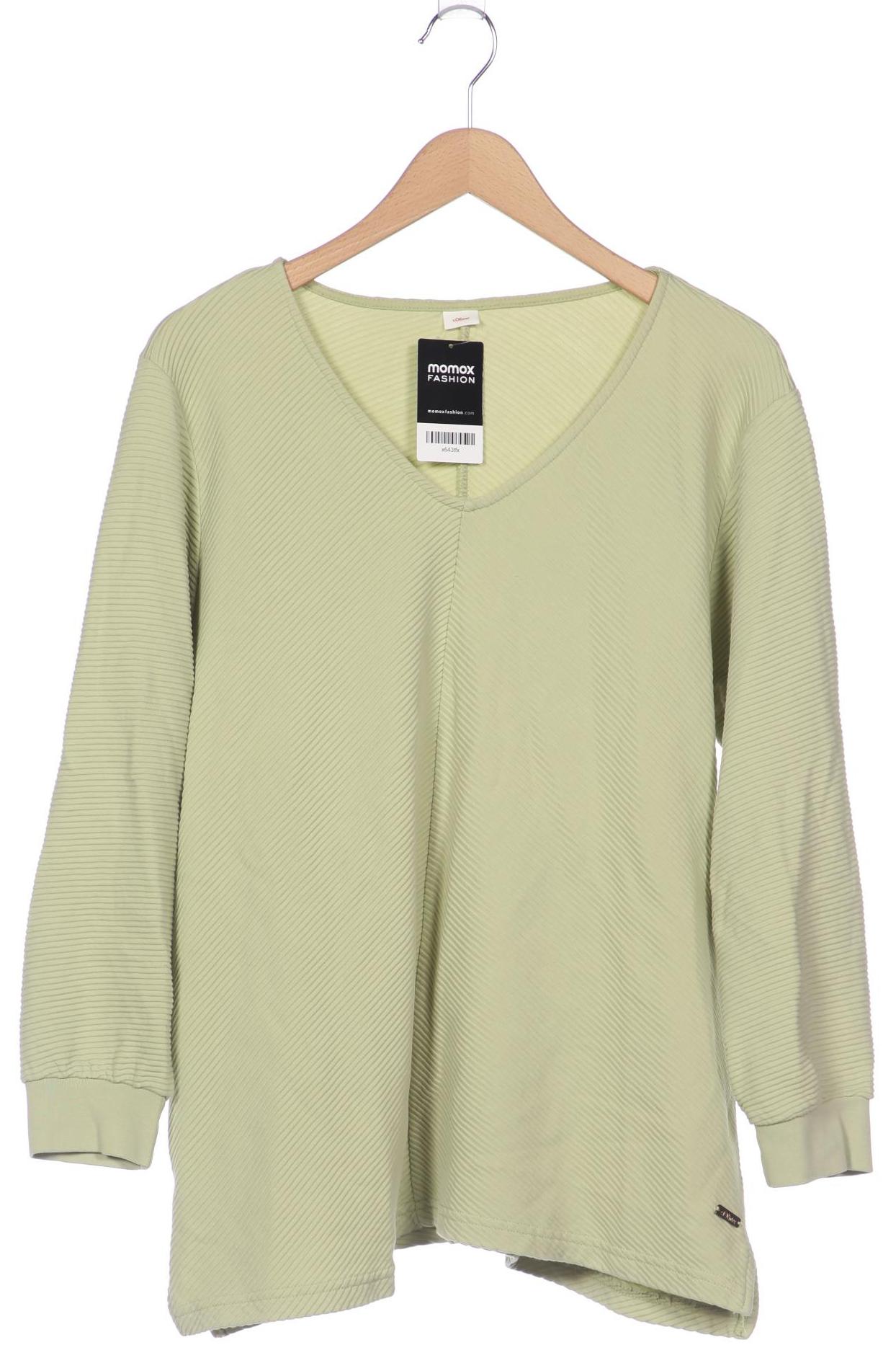 

s.Oliver Damen Sweatshirt, hellgrün, Gr. 48