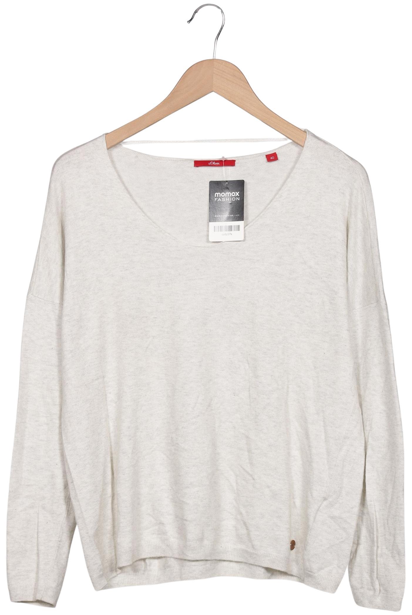 

s.Oliver Damen Pullover, cremeweiß, Gr. 40