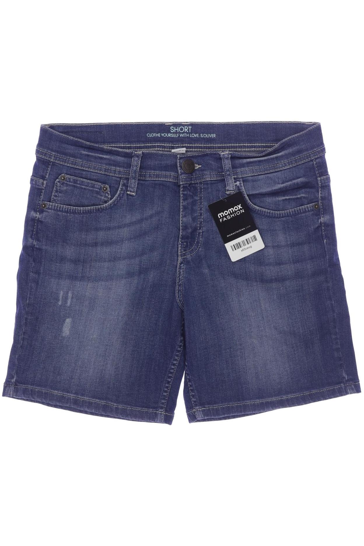 

s.Oliver Damen Shorts, blau, Gr. 36