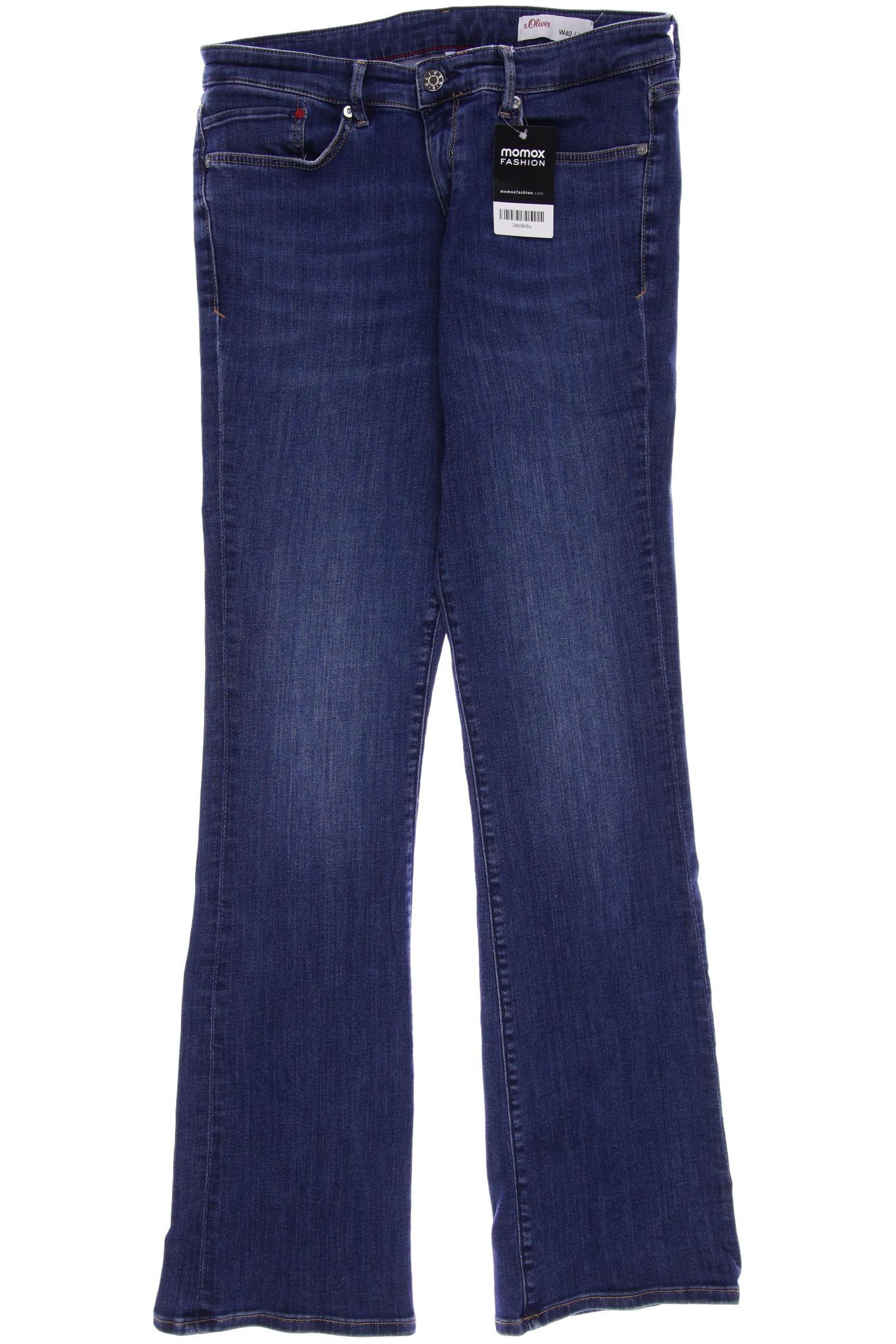 

s.Oliver Damen Jeans, blau