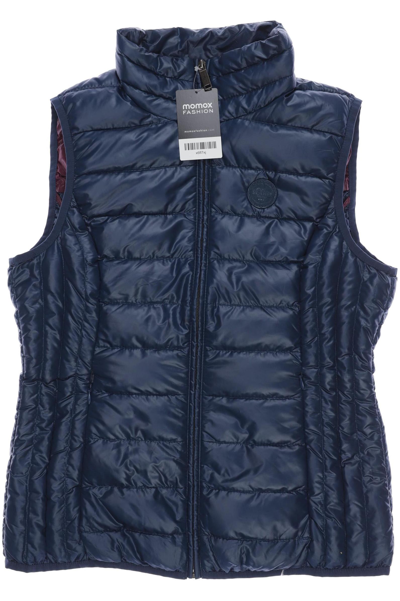 

s.Oliver Damen Weste, blau, Gr. 38