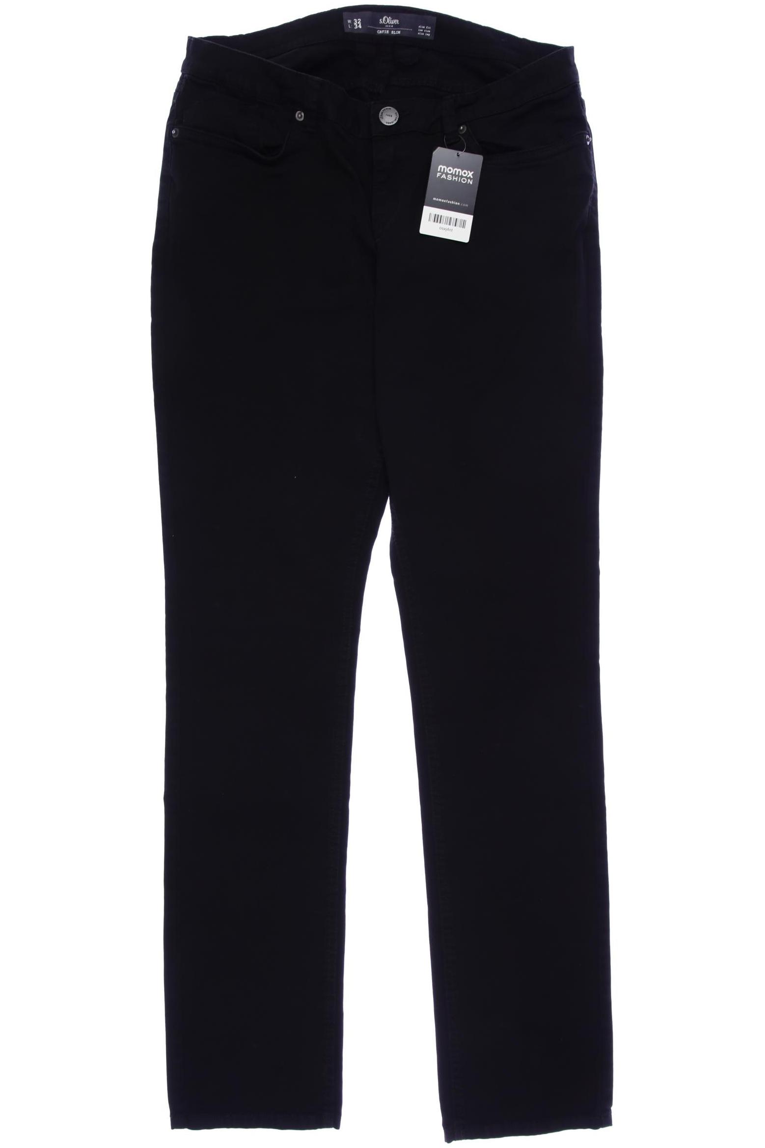 

s.Oliver Damen Jeans, schwarz, Gr. 32