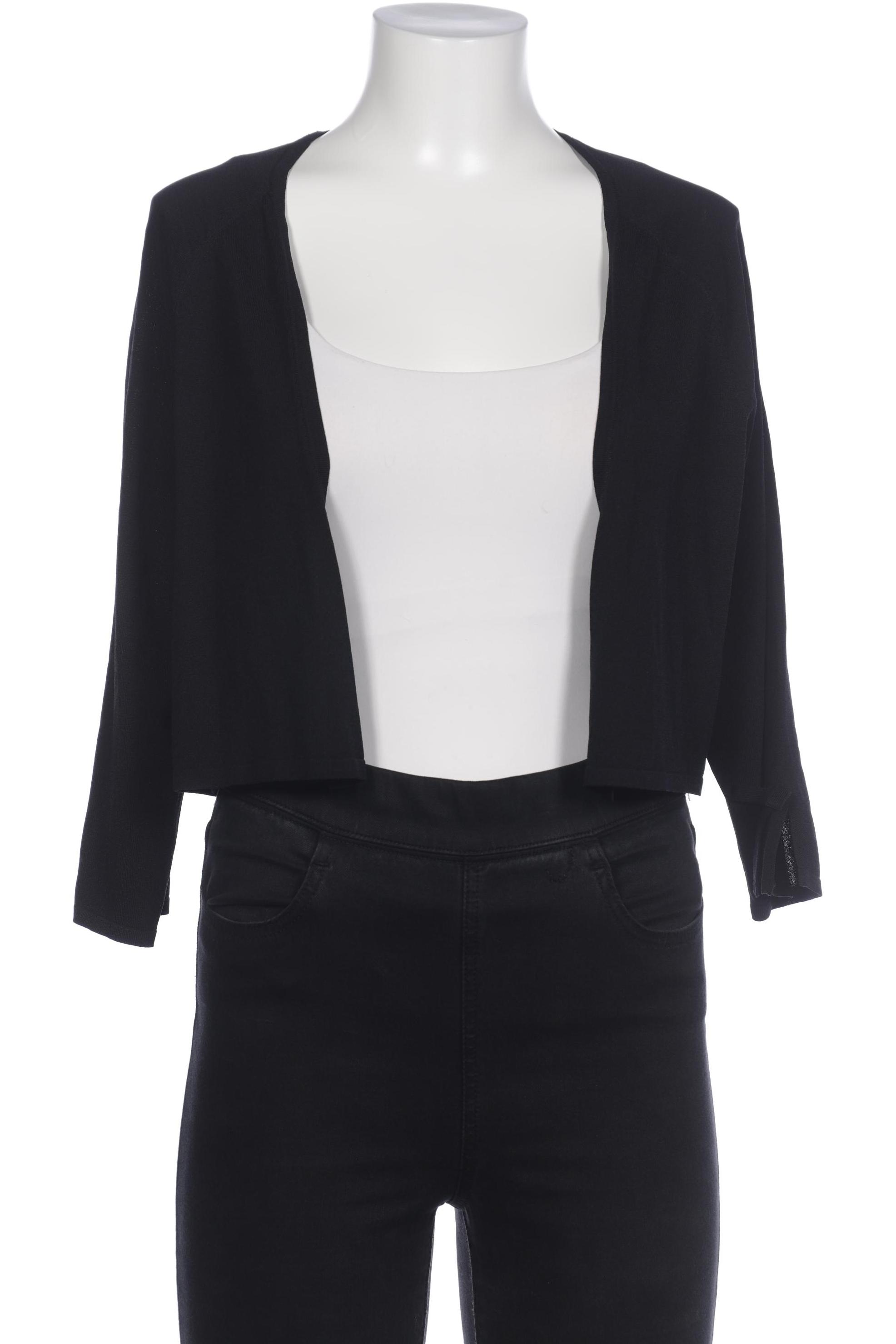 

s.Oliver Damen Strickjacke, schwarz, Gr. 42