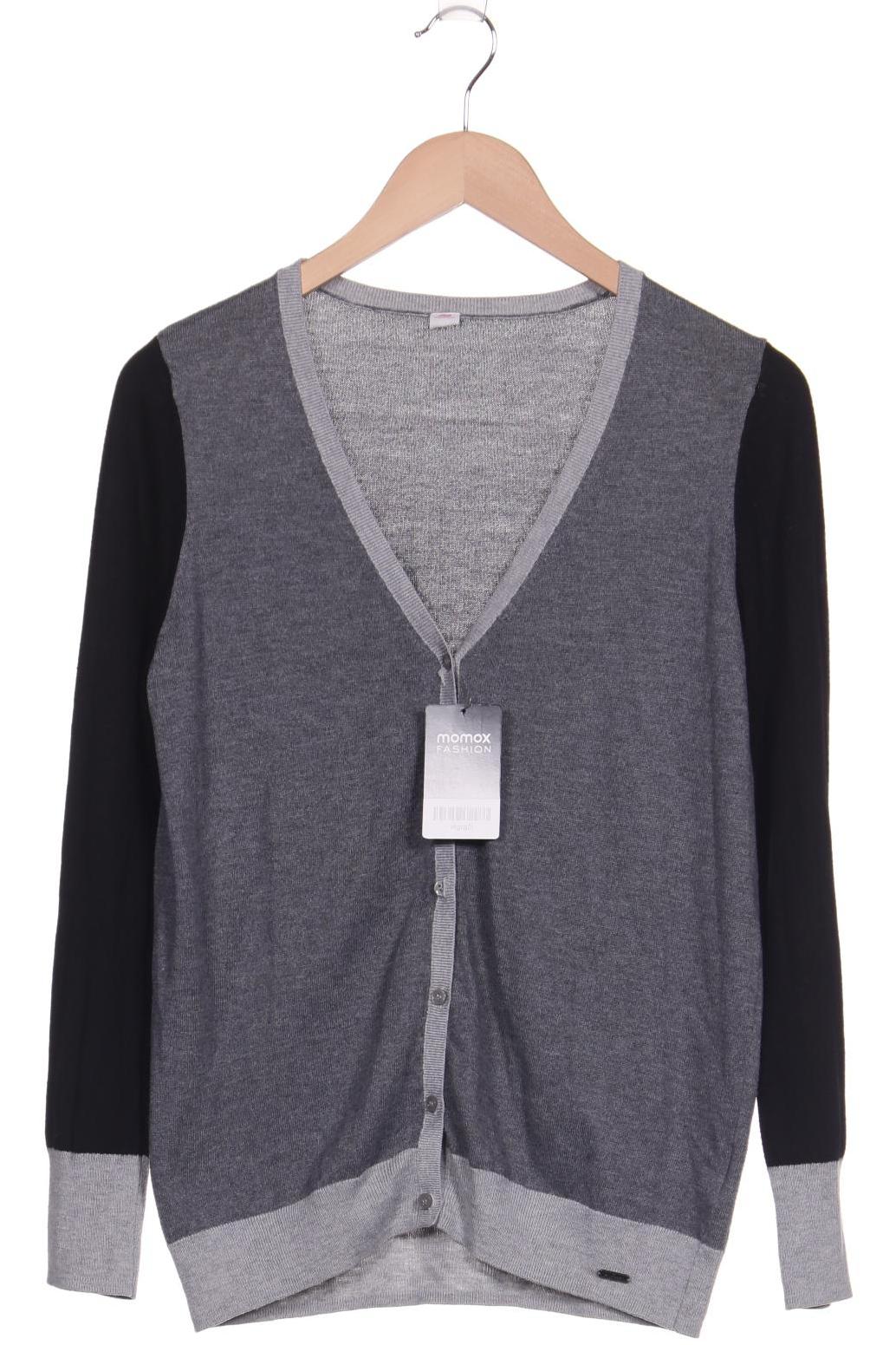 

s.Oliver Damen Strickjacke, grau, Gr. 40
