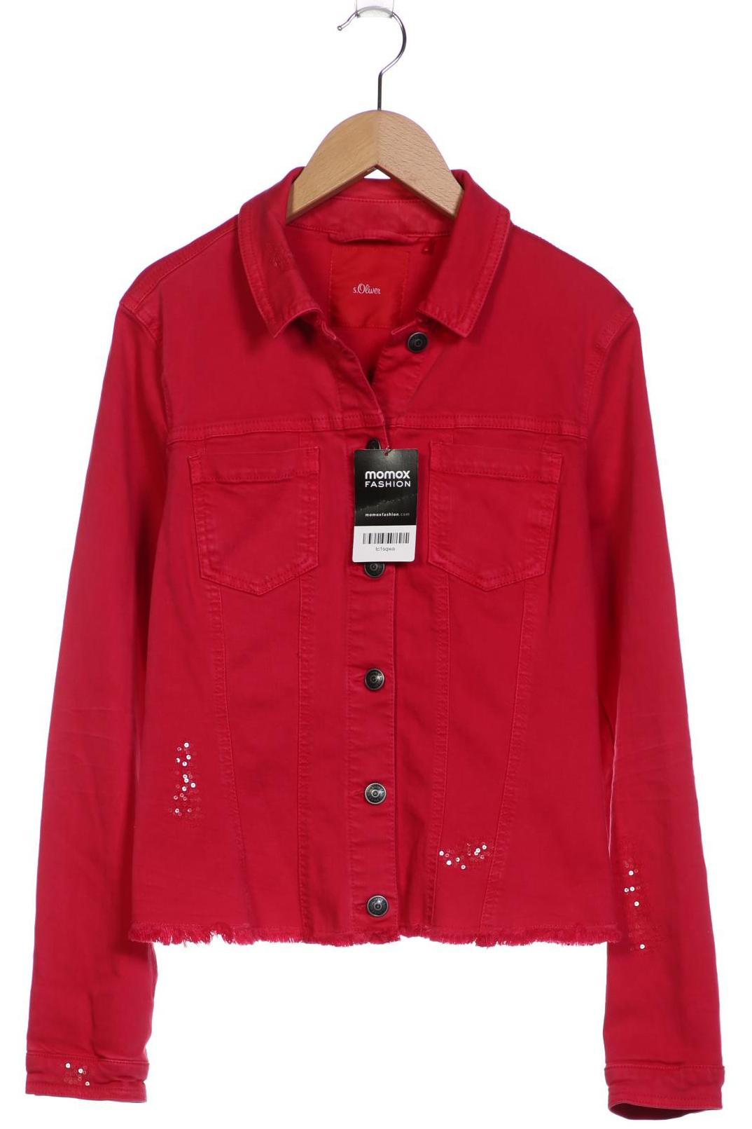 

s.Oliver Damen Jacke, rot, Gr. 36