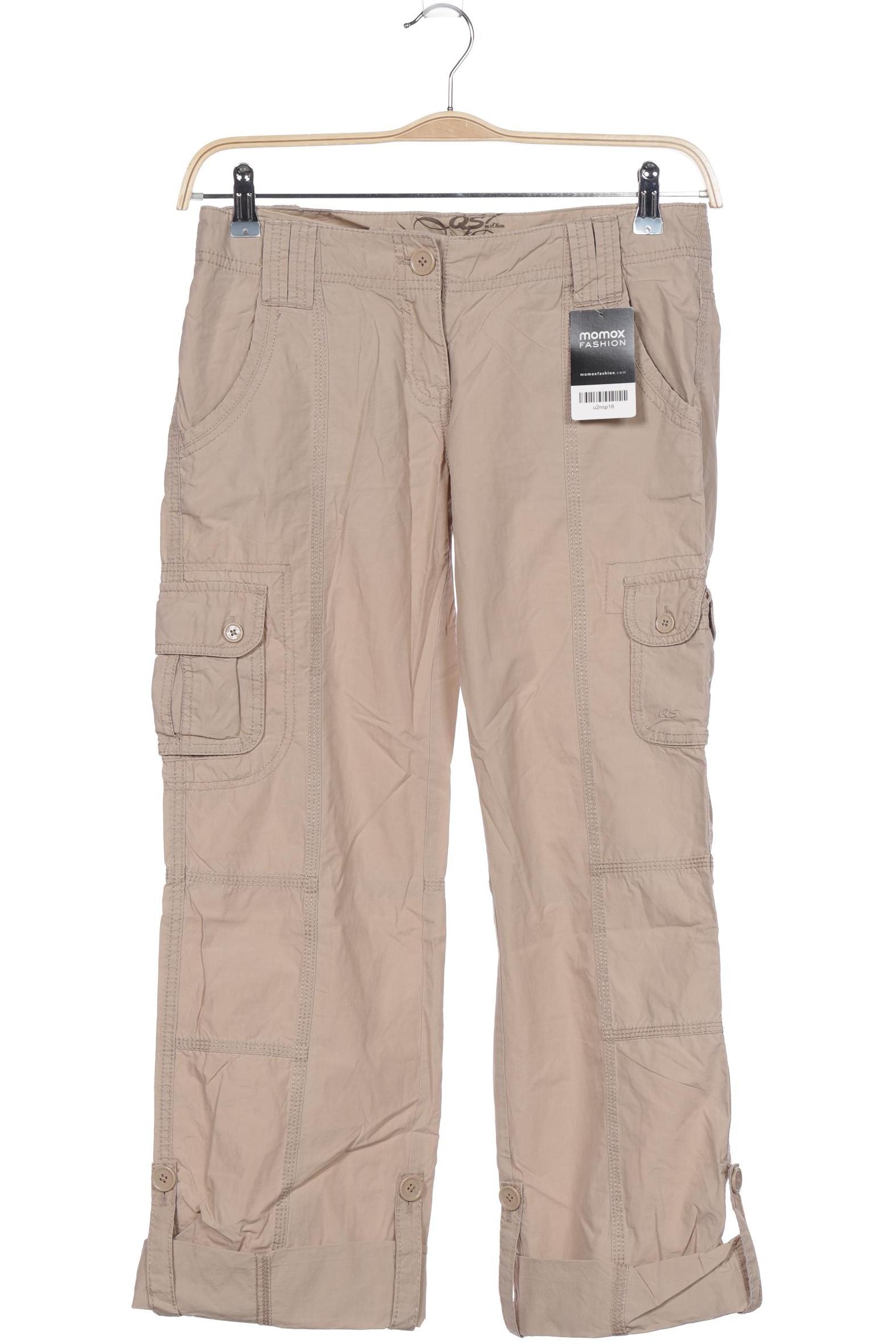 

s.Oliver Damen Stoffhose, beige, Gr. 36